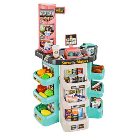 Игровой набор Ural Toys Супермаркет с тележкой для покупок