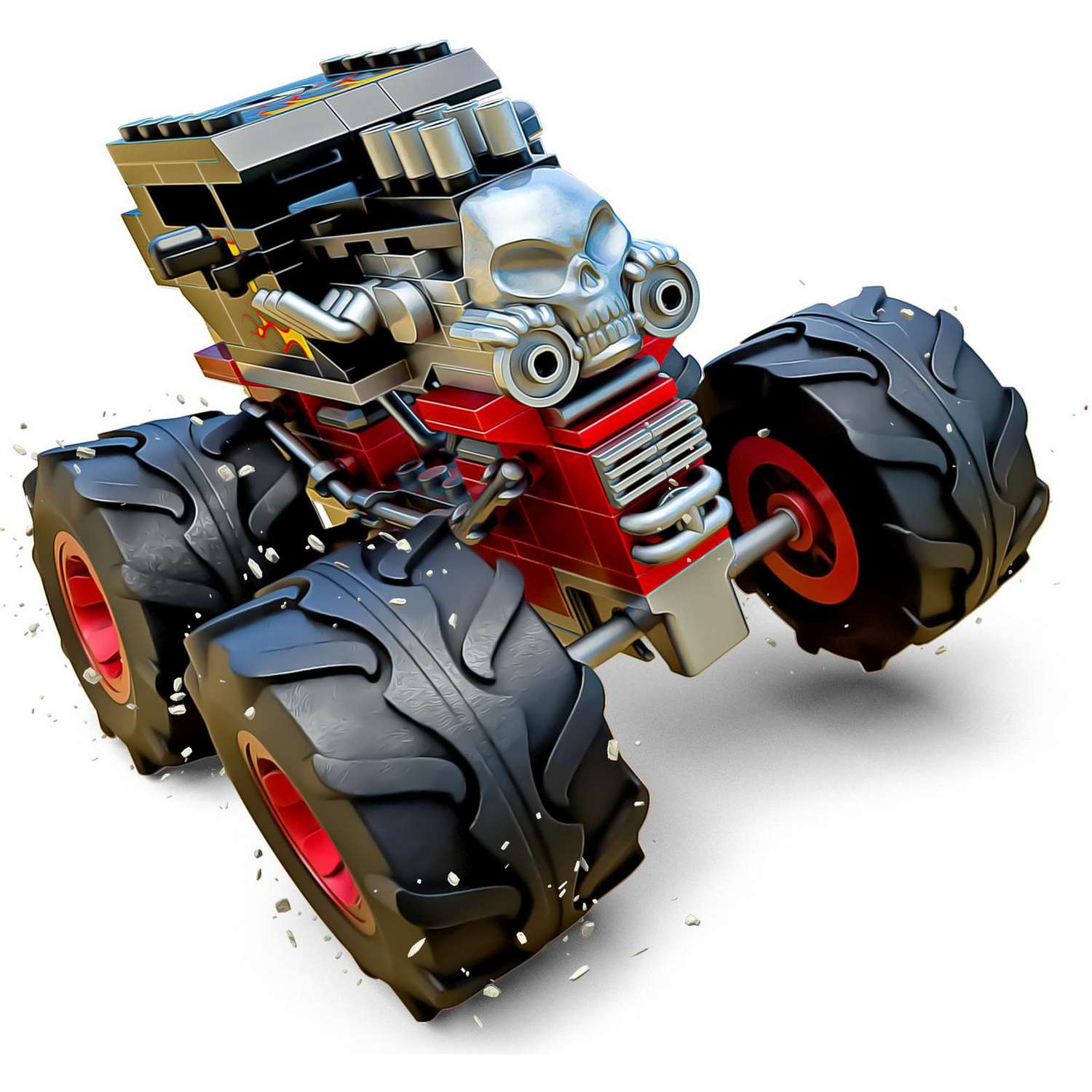 Конструктор Mega Construx Hot Wheels Монстр-трак в ассортименте GVM14 - фото 13