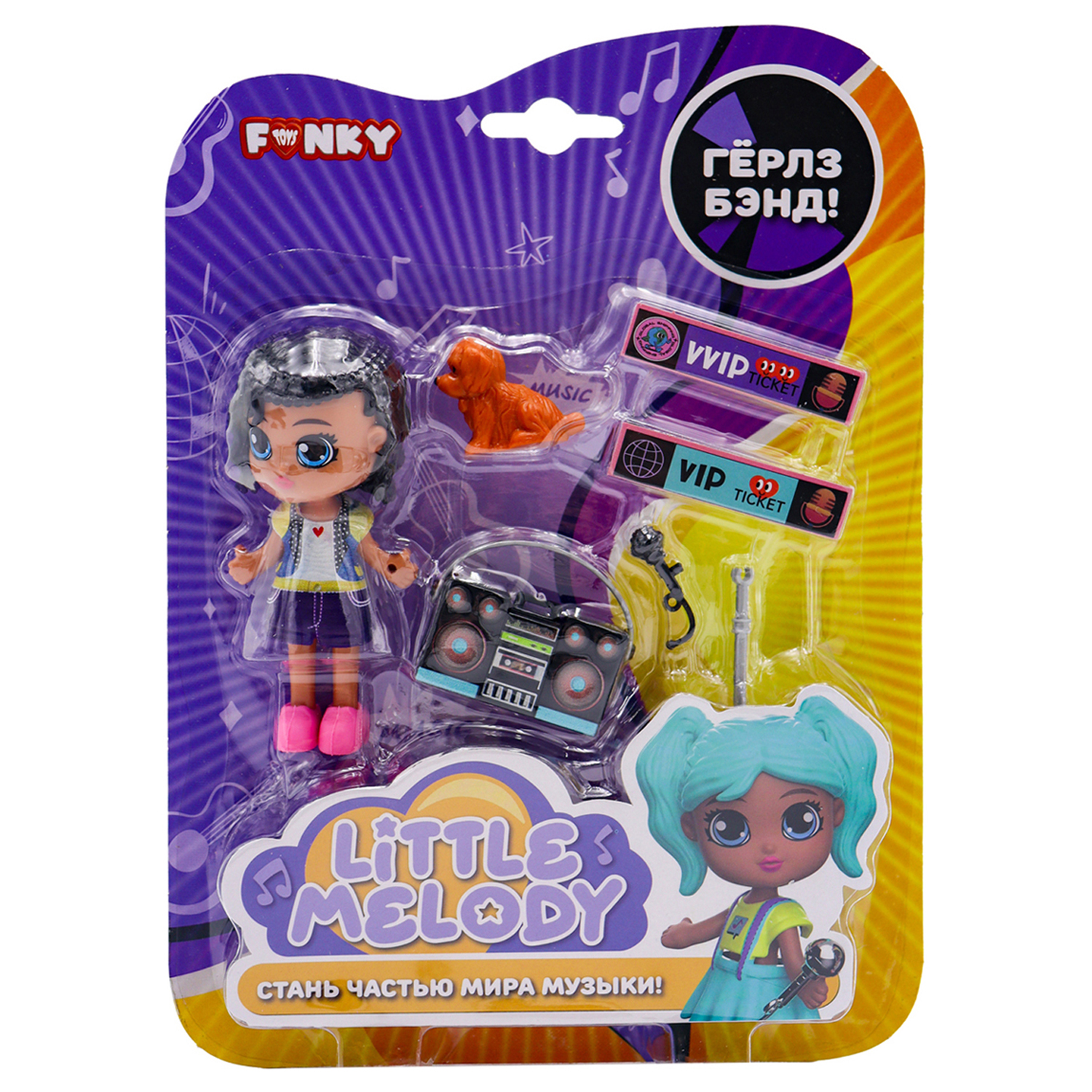 Набор игровой Funky Toys Кукла с музыкальными аксессуарами в ассортименте FTk0081441 FTk0081441 - фото 13