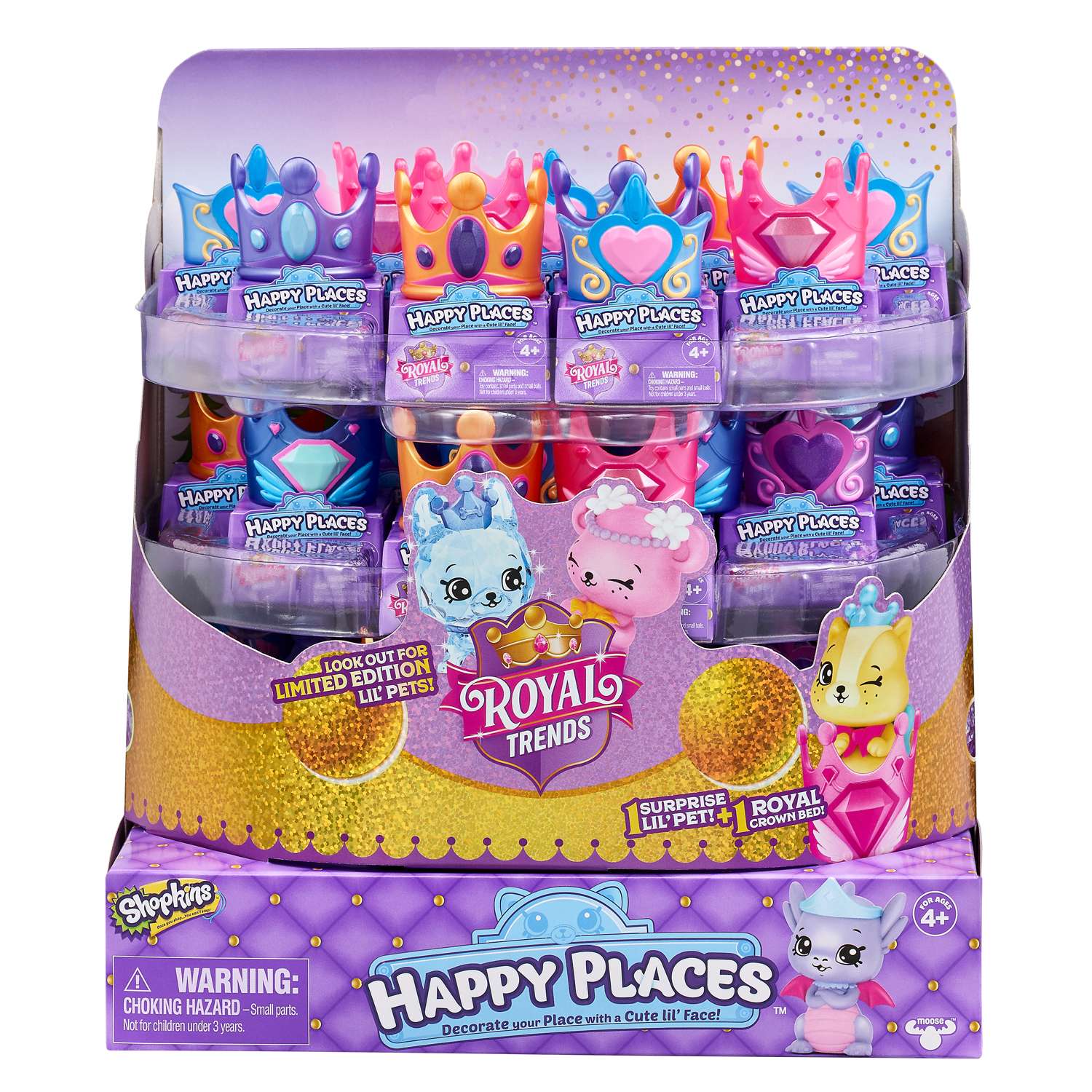 Игрушка Happy Places Shopkins (Happy Places) Королевская мода Маленький питомец Розовый в непрозрачной упаковке (Сюрприз) 57574_3 - фото 8
