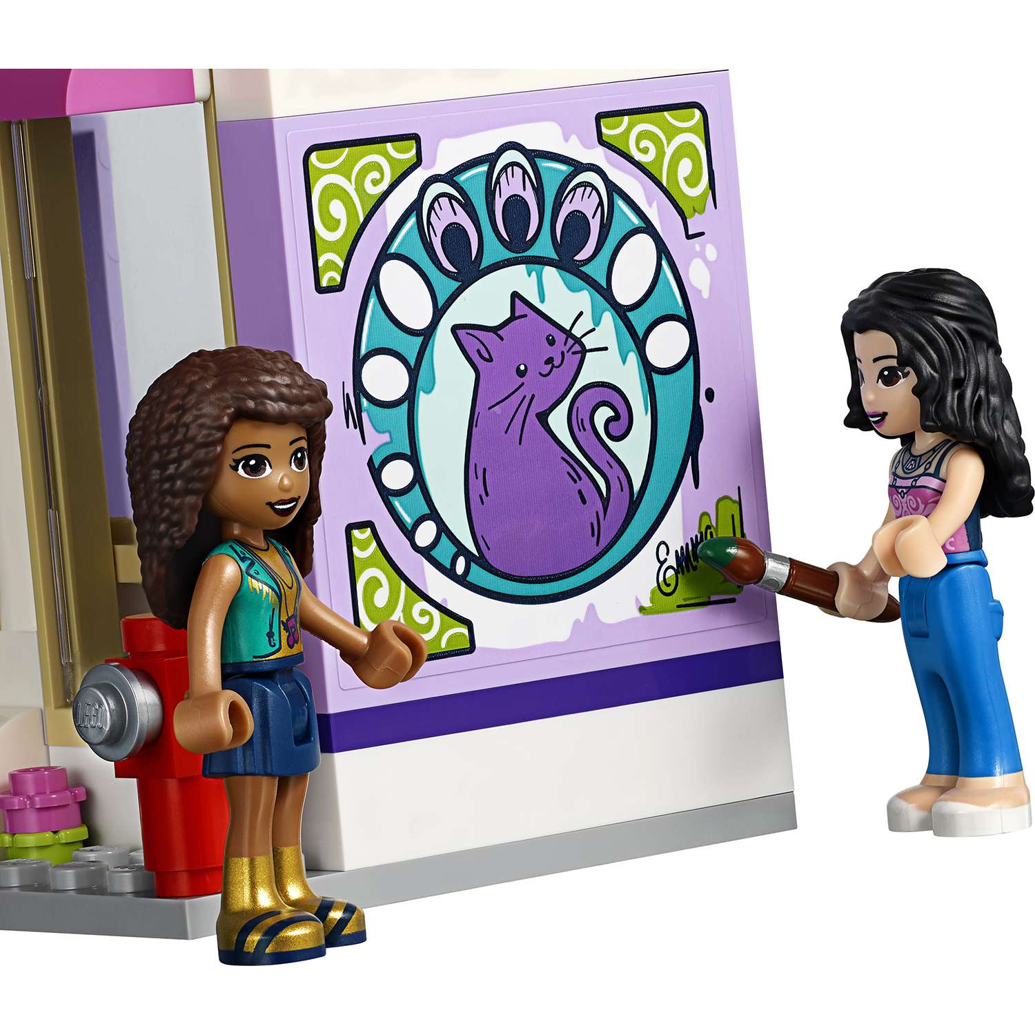 Конструктор LEGO Friends Художественная студия Эммы 41365 - фото 14