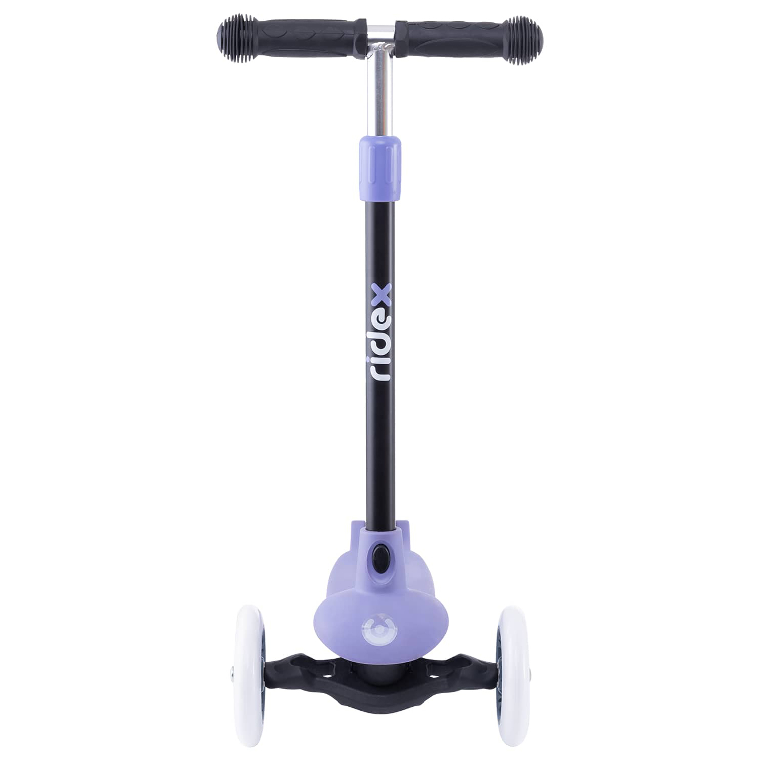 Самокат RIDEX трехколесный 3 wheels scooter Hero 120/80 violet/grey - фото 3