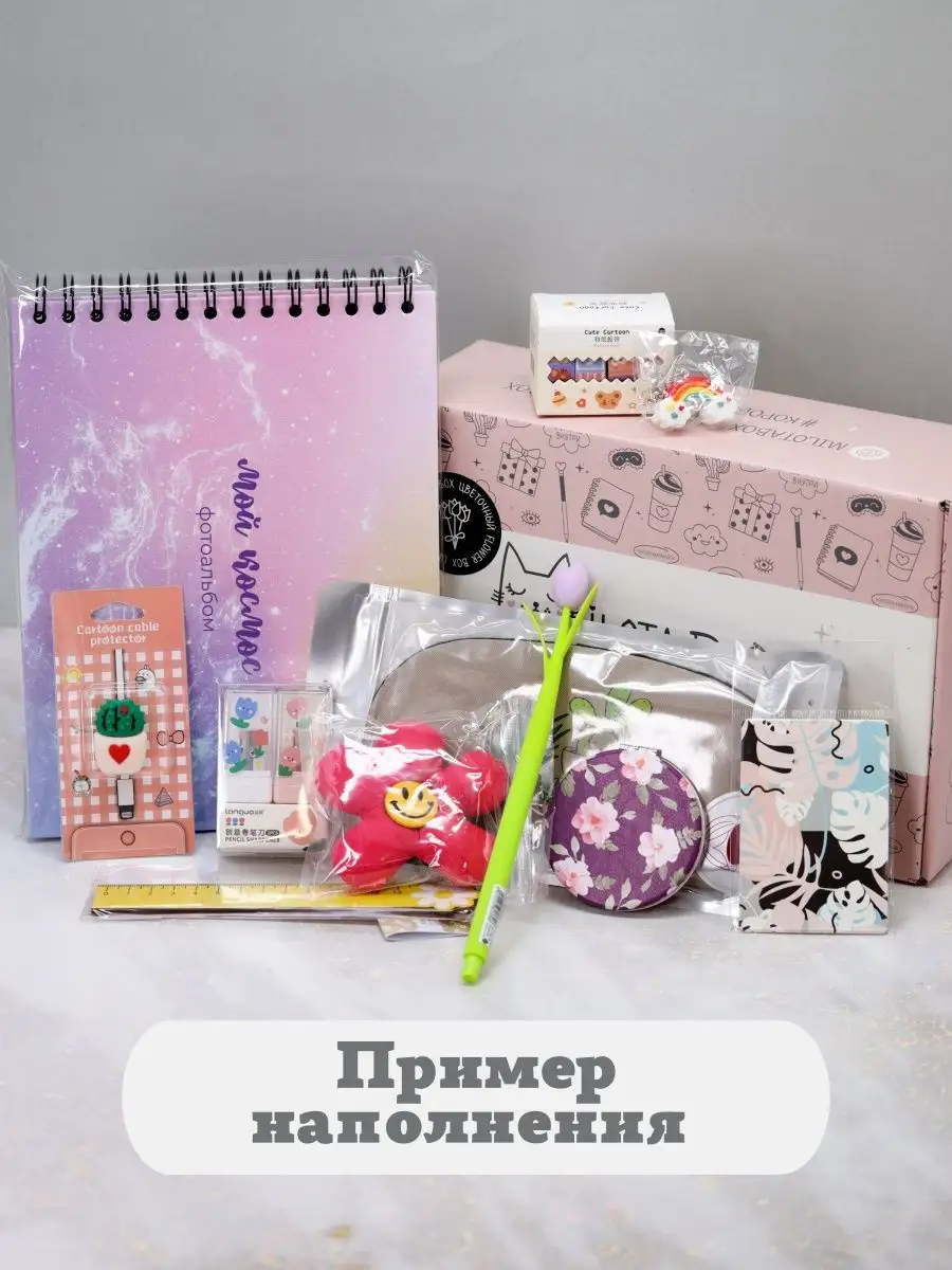 Подарочный бокс для девочки iLikeGift цветы - фото 5