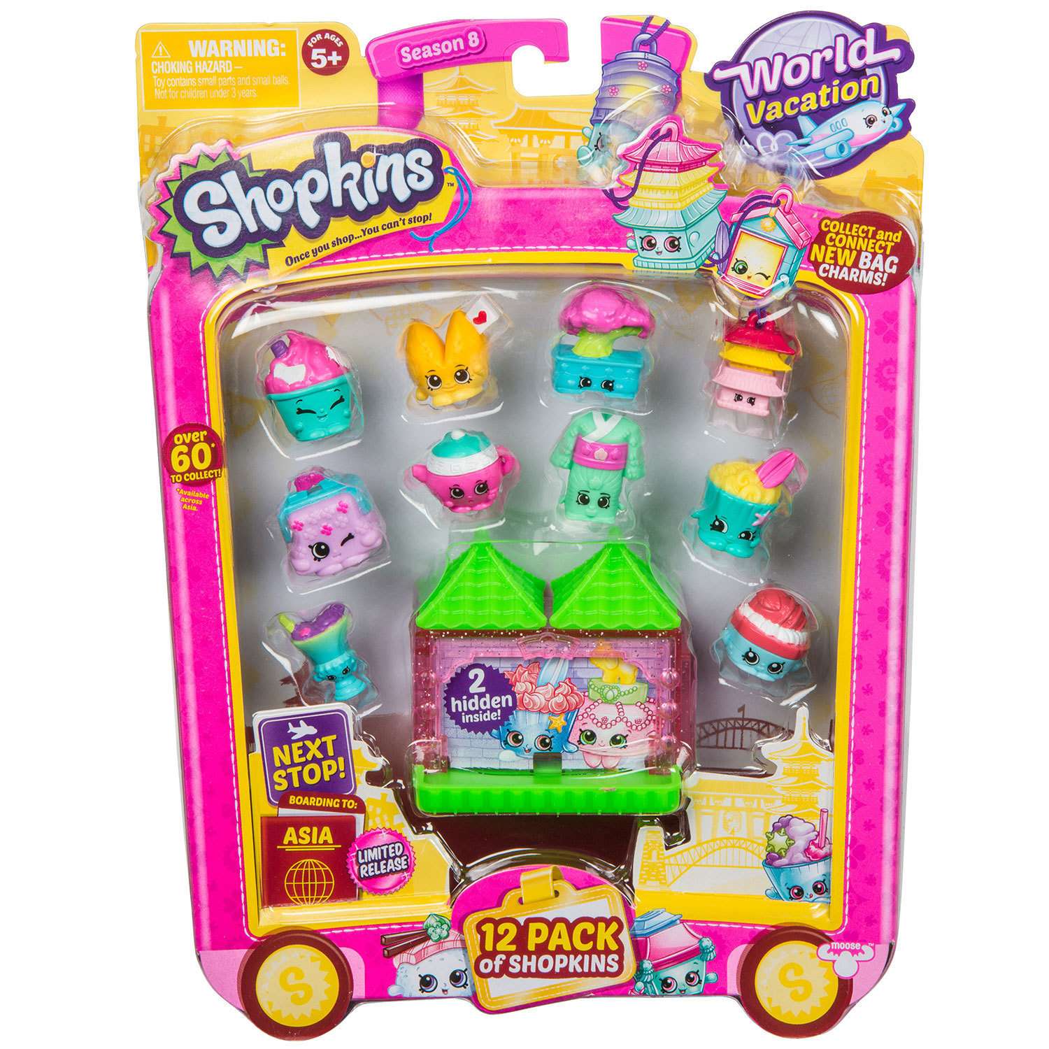 Набор фигурок Shopkins 12шт Азия в непрозрачной упаковке (Сюрприз) - фото 5