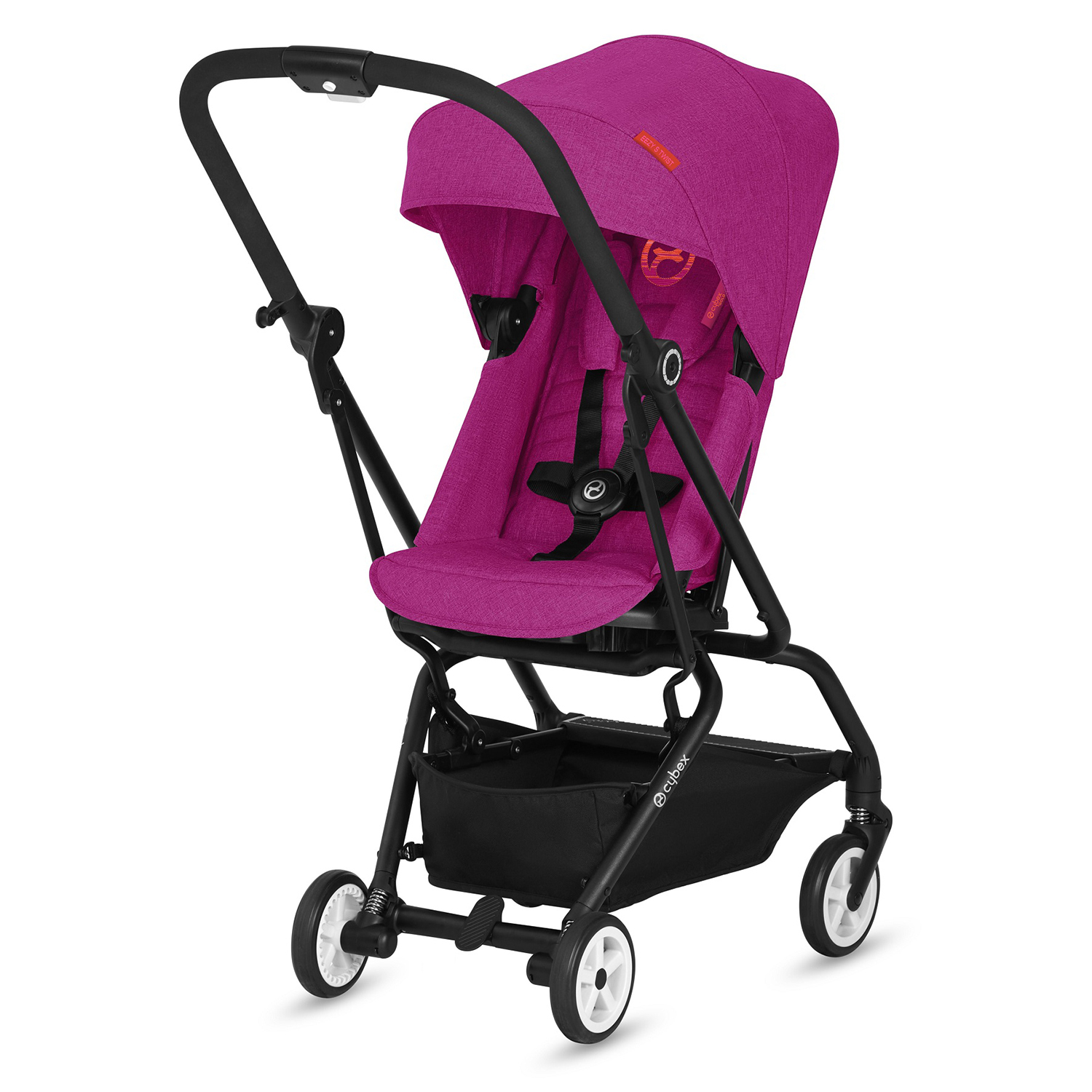 Коляска Cybex Eezy S Twist Fancy Pink - фото 2