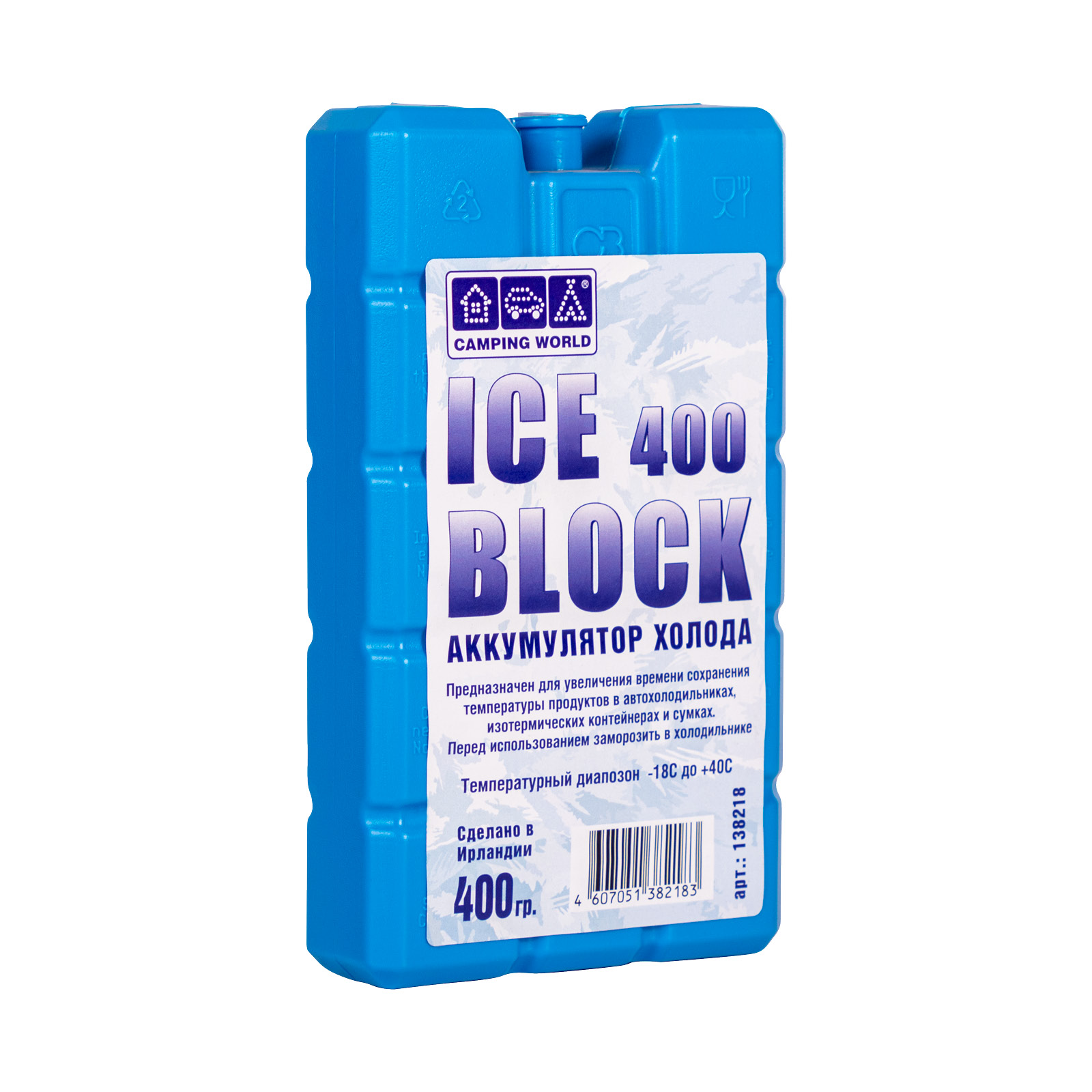 Аккумулятор холода Camping World Iceblock 400 - фото 2