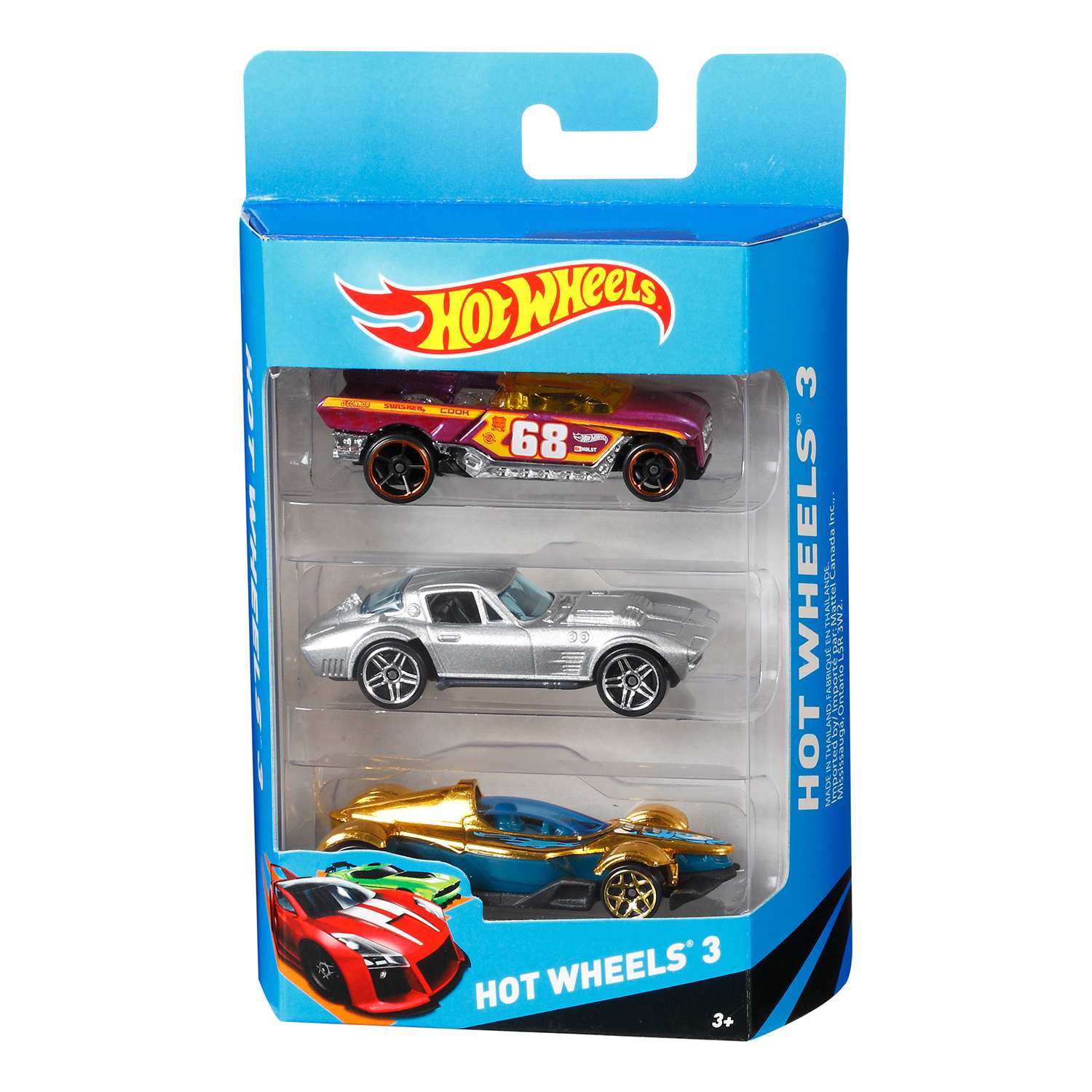 Подарочный набор Hot Wheels из 3 машинок в ассортименте K5904 - фото 14