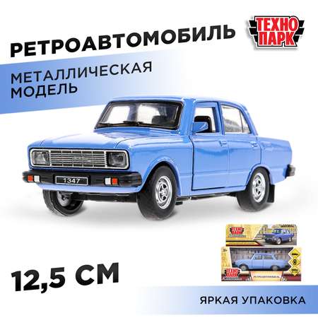 Автомобиль Технопарк ГАЗ Ретро голубой