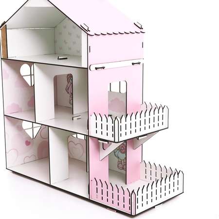 Кукольный дом Happy Valley без мебели «Doll Style»