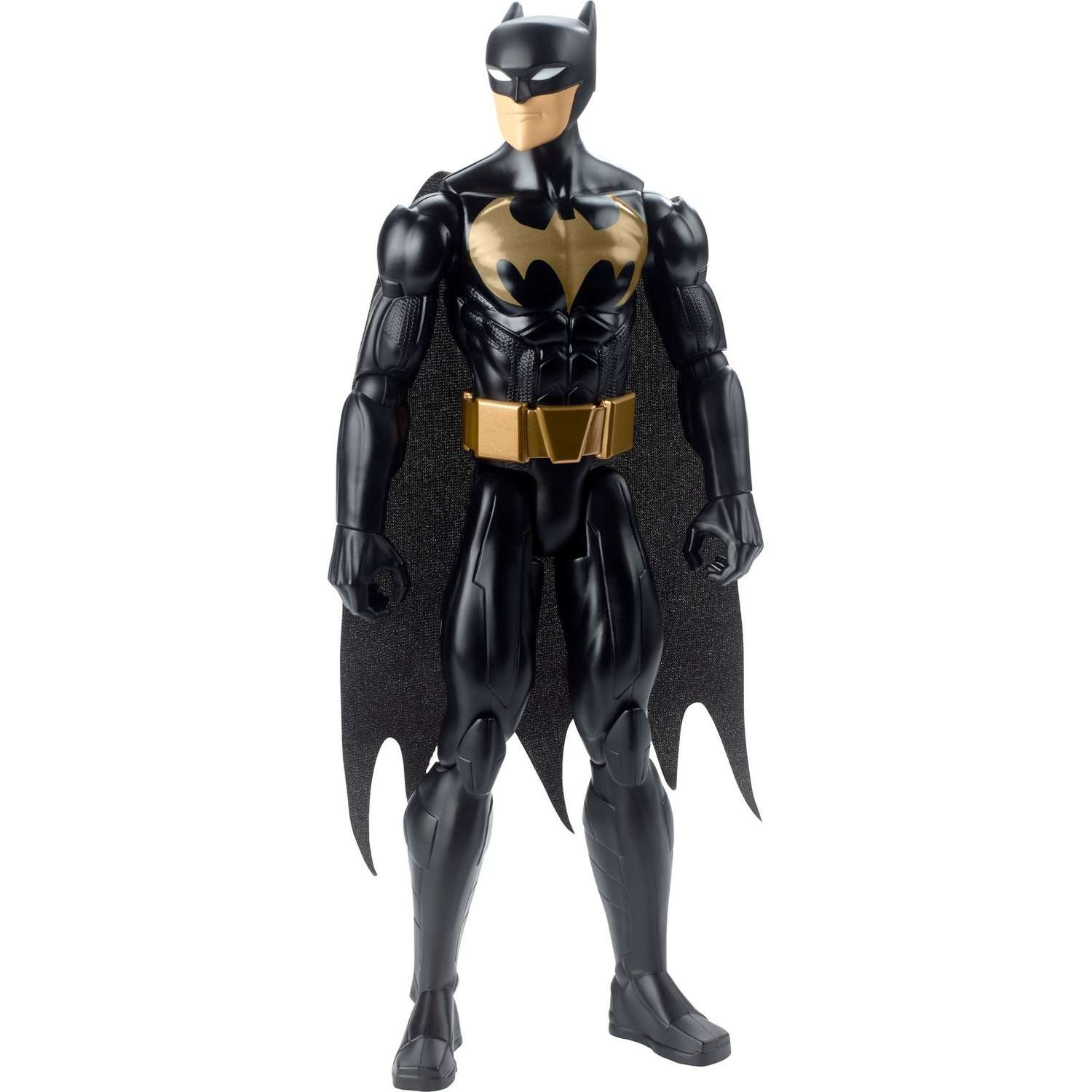 Фигурка Batman Лига справедливости Бэтмен в черном костюме DWM50 - фото 1