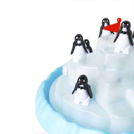 Настольная логическая игра Solmax для детей Пингвины на айсберге SM06846