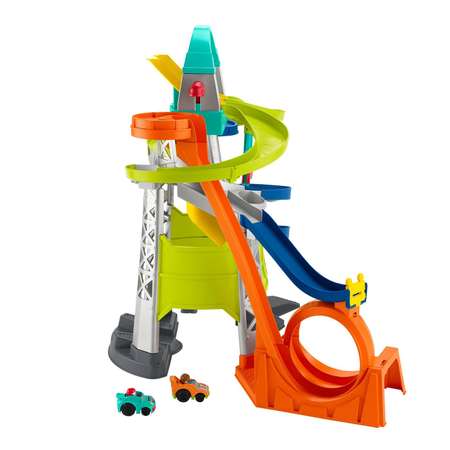 Набор игровой Fisher Price Little People Запуск и винтовая трасса GMJ12