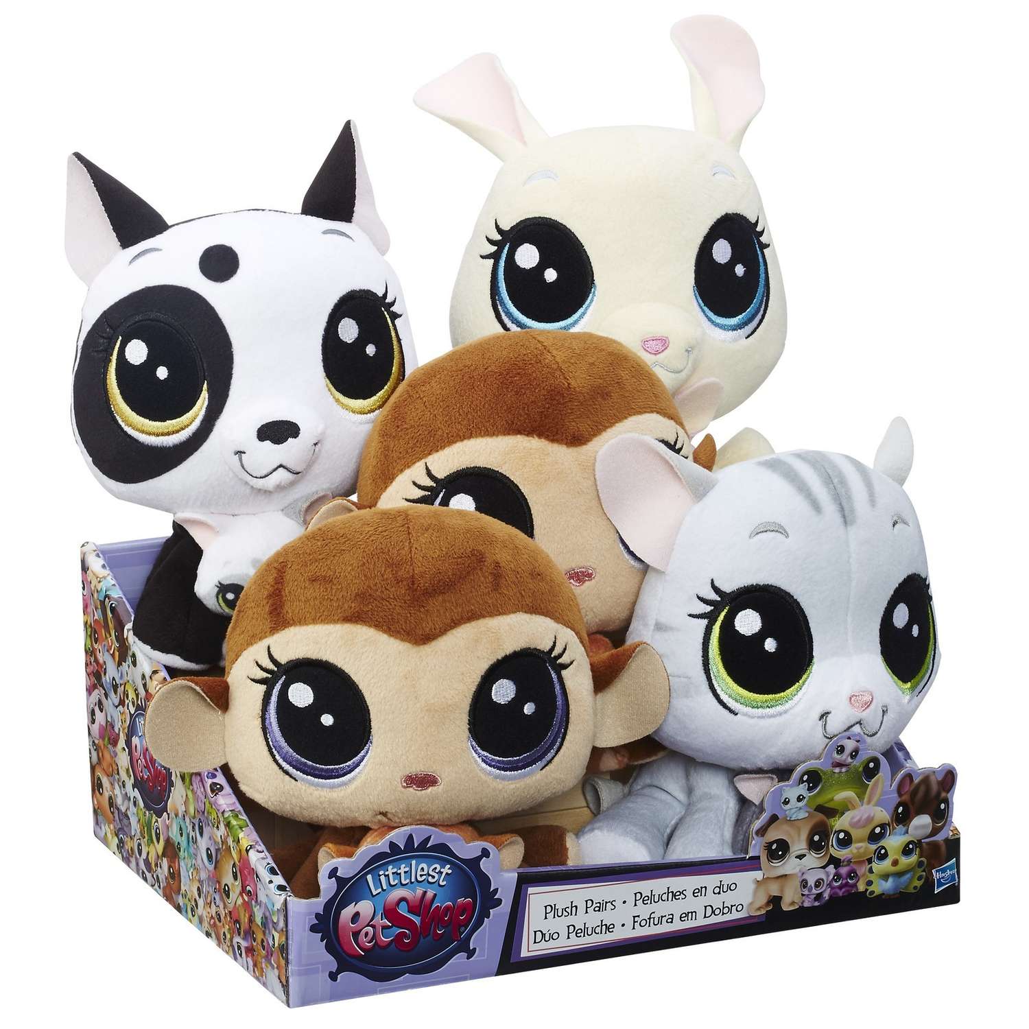 Плюшевые парочки Littlest Pet Shop в ассортименте - фото 19