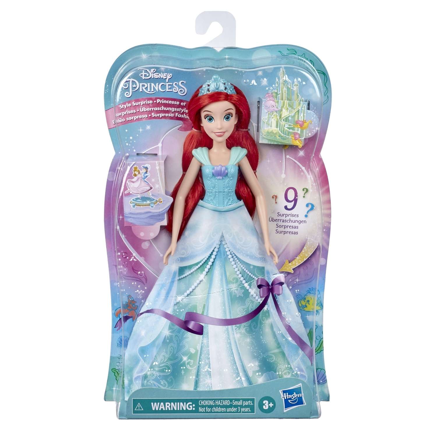Кукла Disney Princess Hasbro Ариэль в платье с кармашками F02835L0 F01585L0 - фото 2