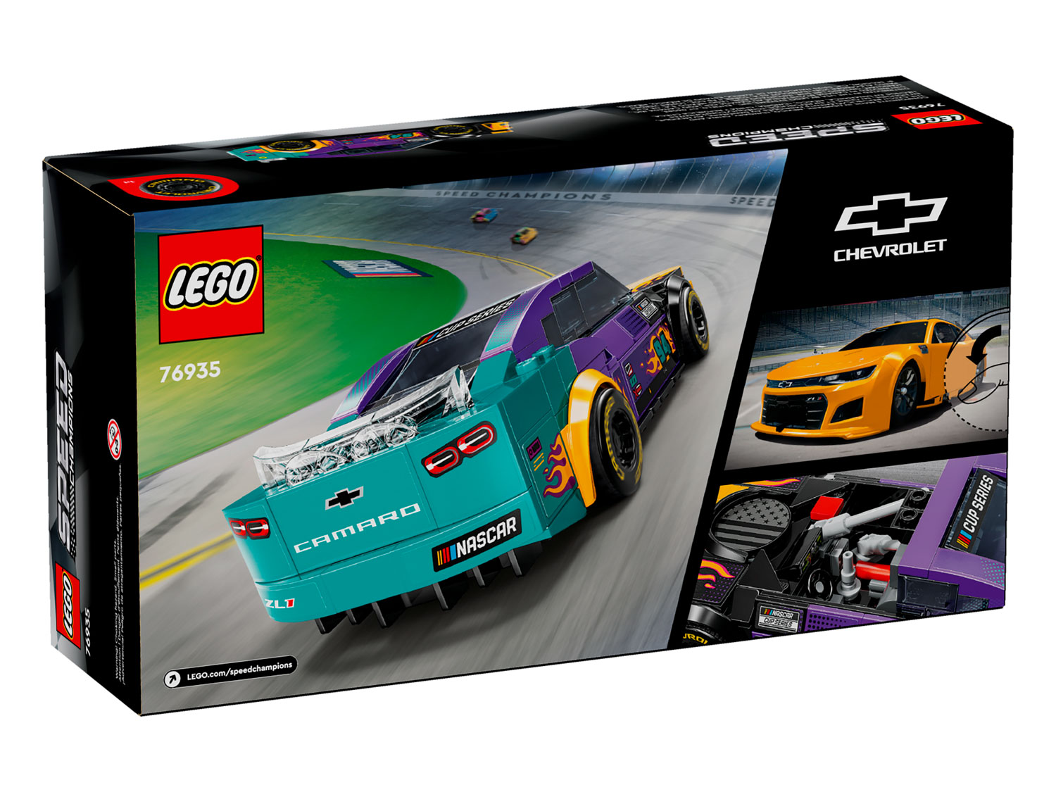 Конструктор LEGO Speed champions Nascar next gen chevrolet camaro ZL1 - фото 1