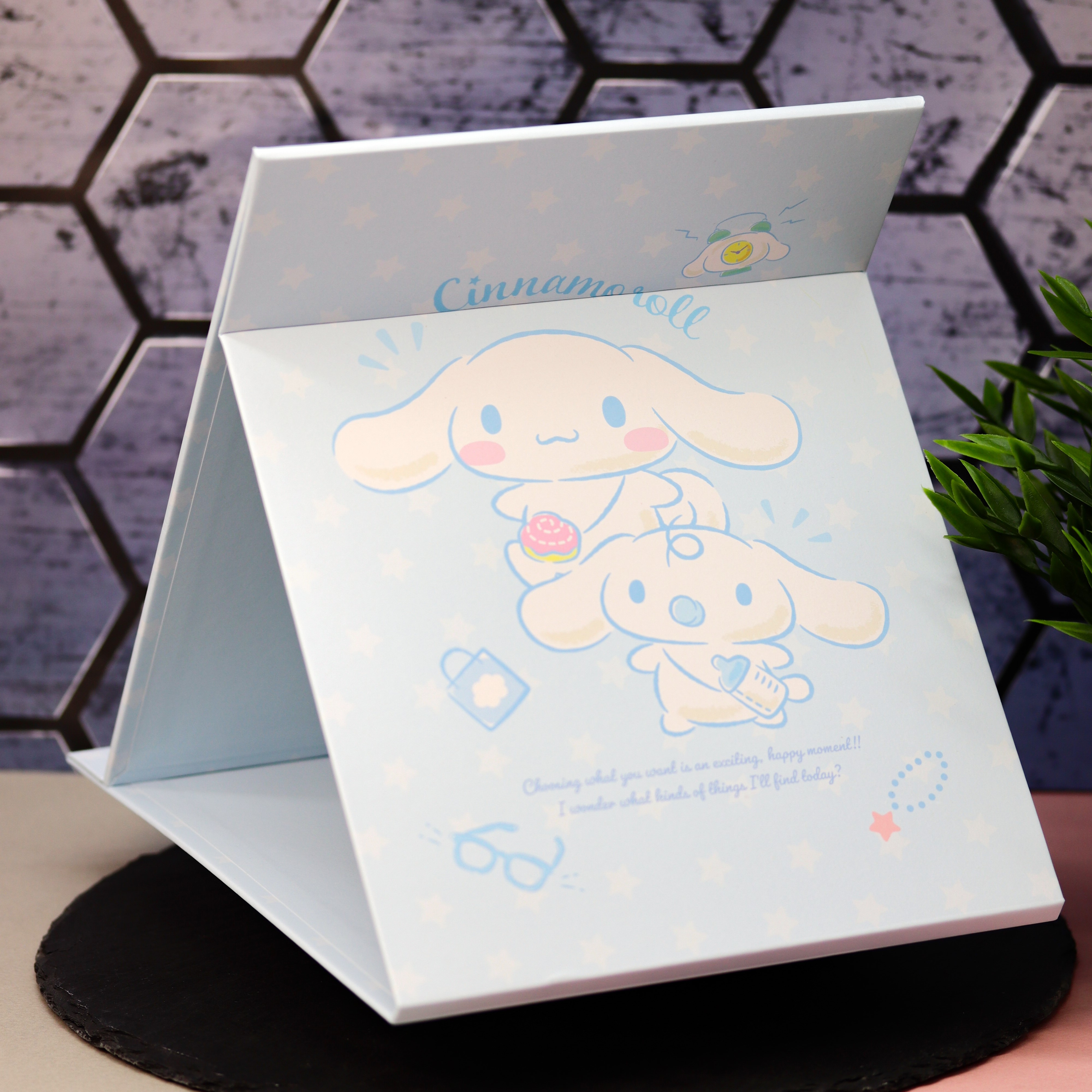 Зеркало настольное для макияжа iLikeGift Cinnamoroll blue - фото 2