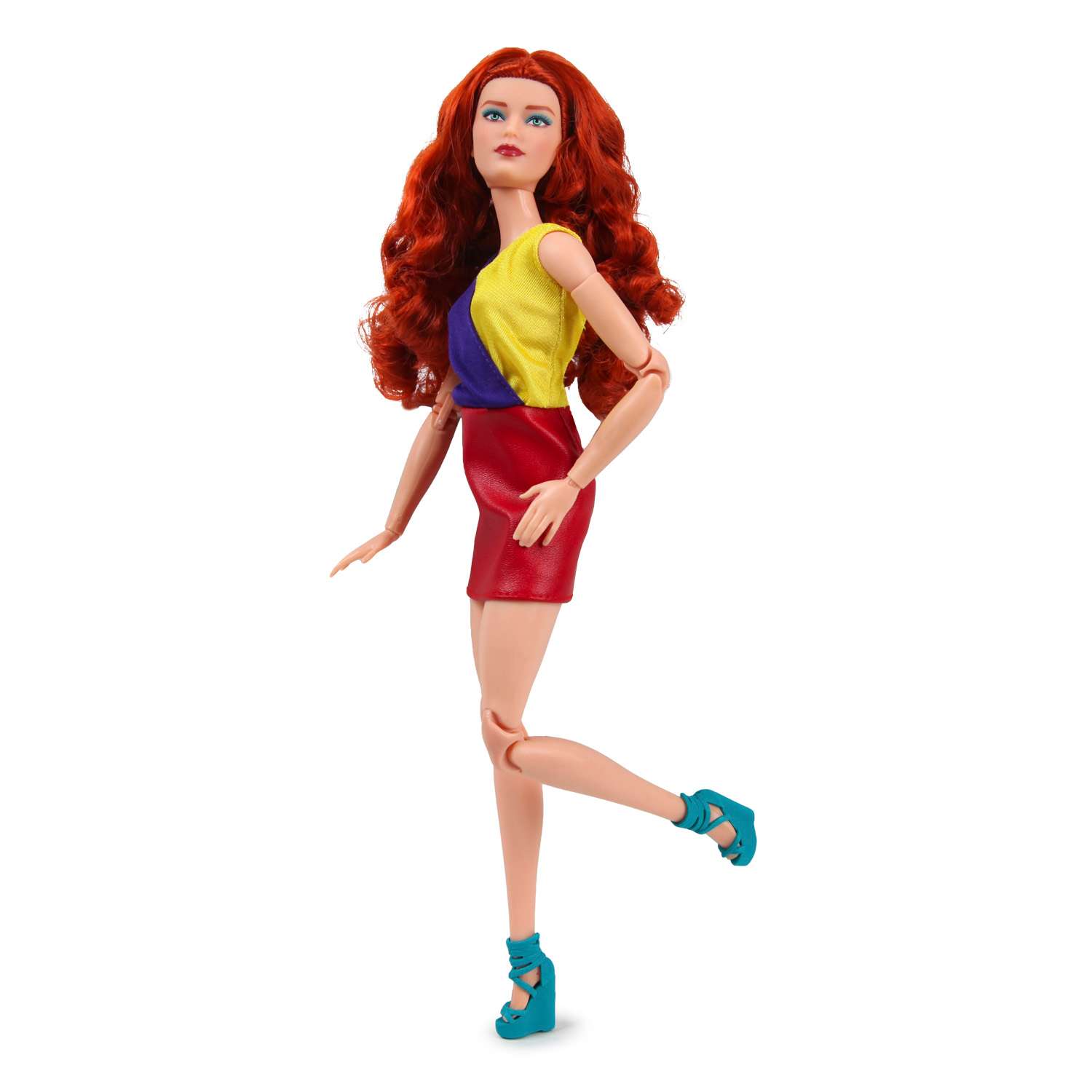 Кукла Barbie Looks с кудрявыми рыжими волосами HJW80 HJW80 - фото 2