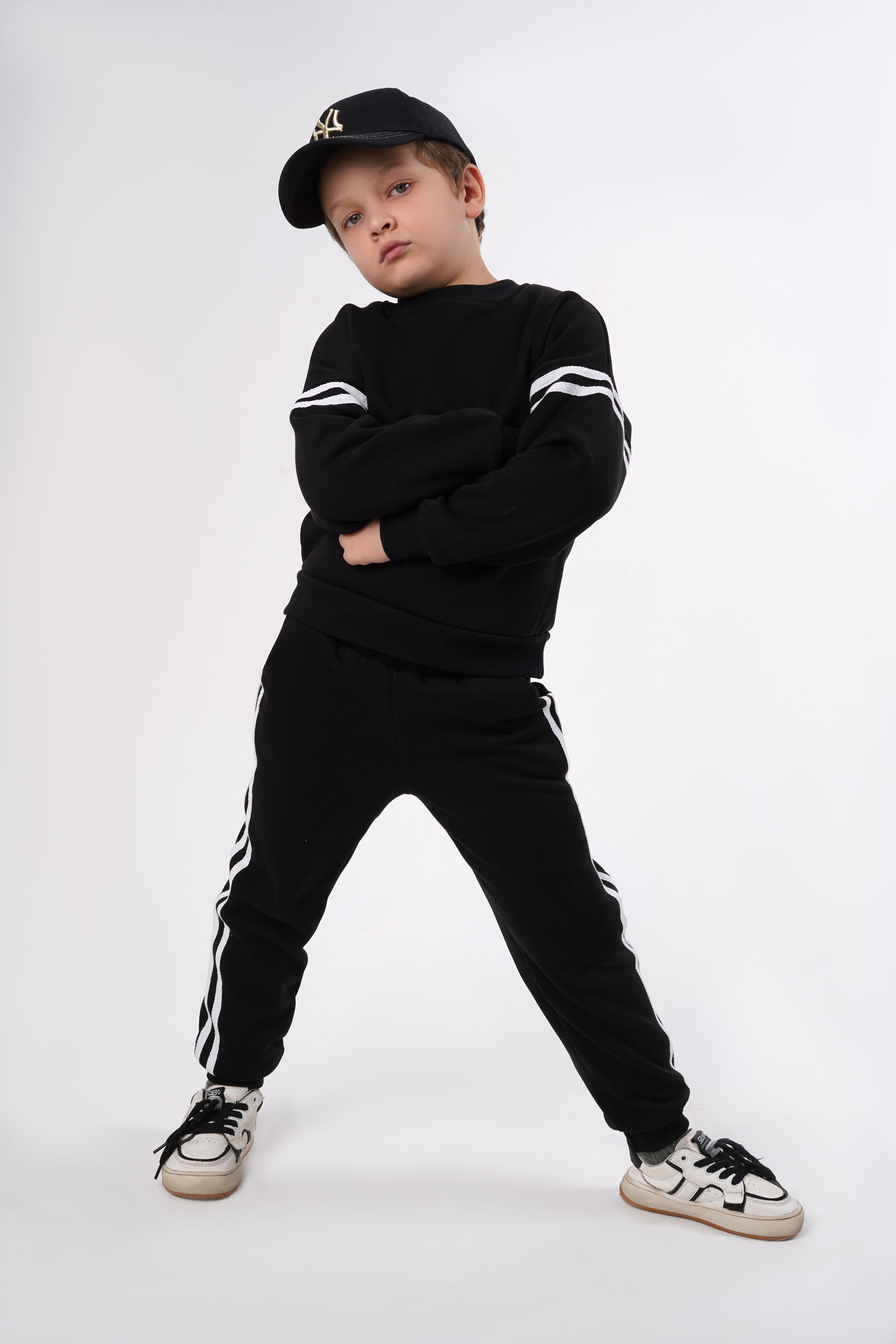 Спортивный костюм BabyDreams KS10/черный костюм для малыша - фото 1