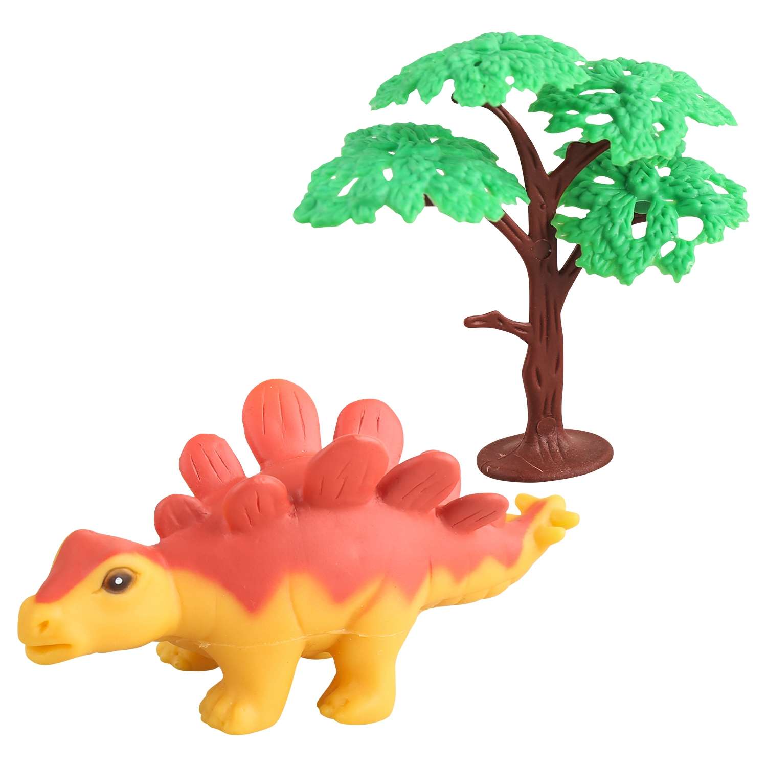 Игровой набор Mioshi Маленькие звери: Стегозавр 12х6 см - фото 2