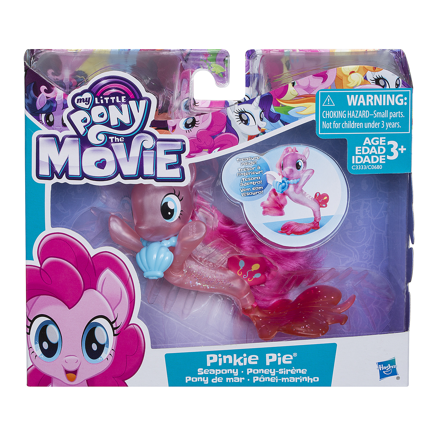 Пони My Little Pony Мерцание Пинки Пай C3333EU40 купить по цене 399 ₽ в  интернет-магазине Детский мир