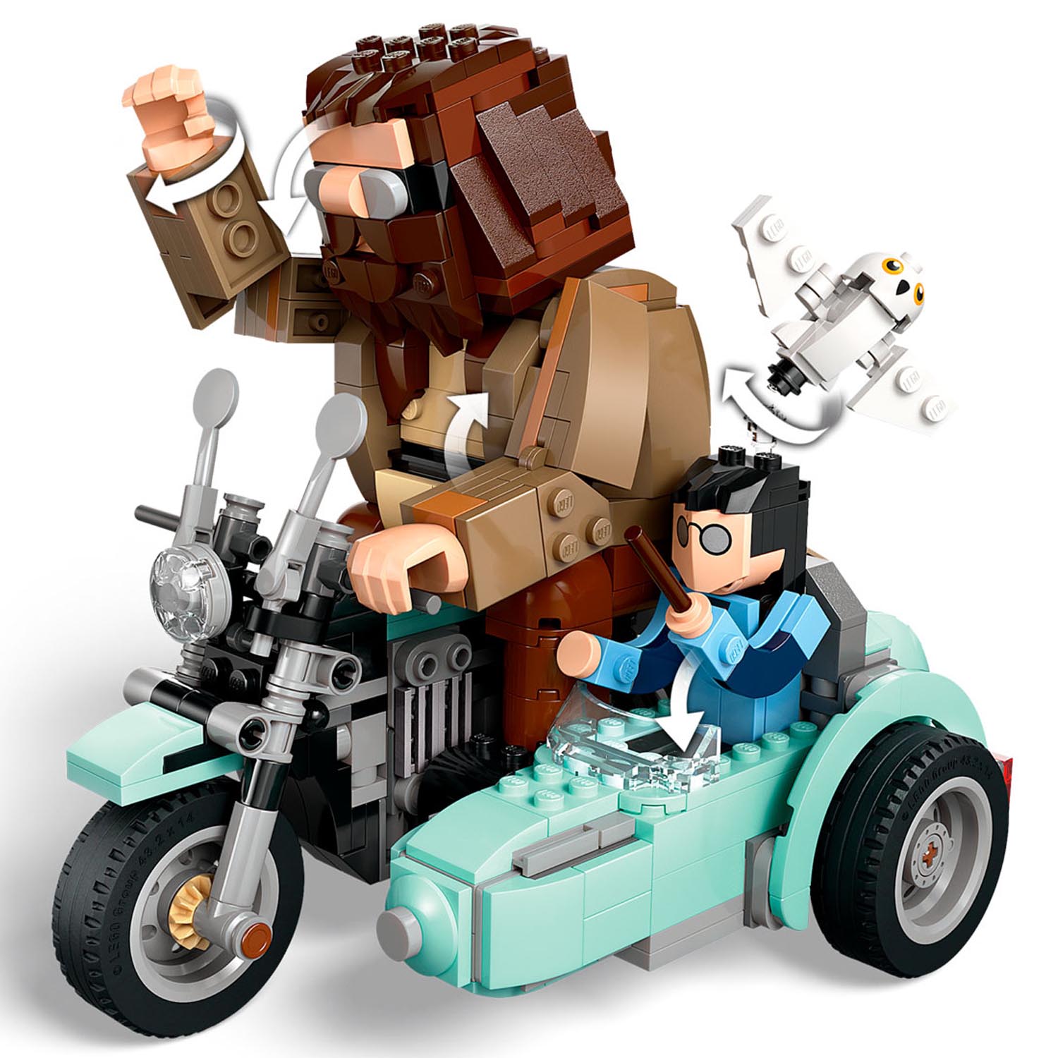 Конструктор детский LEGO Harry Potter Поездка Хагрида - фото 2