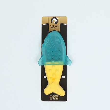 Игрушка Пижон из термопластичной резины «Акула» с охлаждающим эффектом 17.5 см