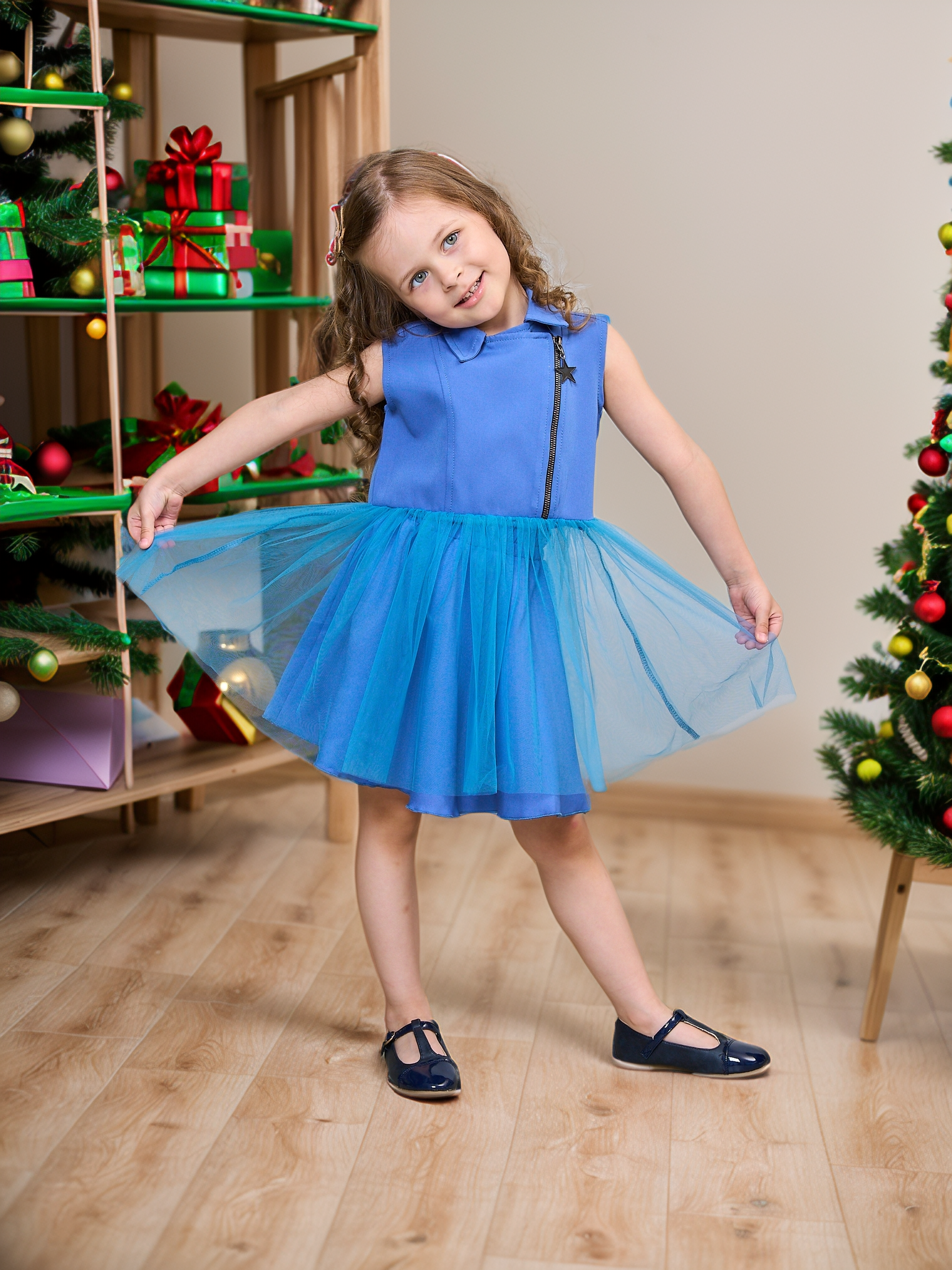 Костюм Mil Art kids 1902201526SUIT-KILT-BLUE - фото 1