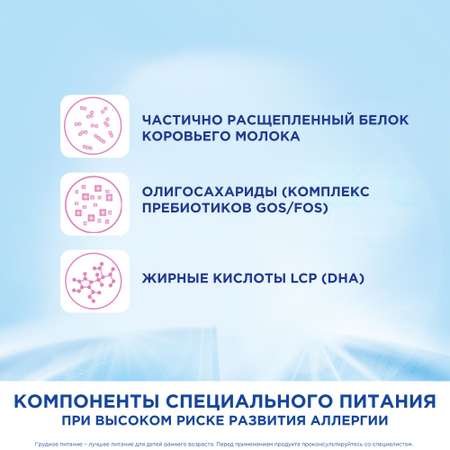 Смесь молочная Nutrilon 1 гипоаллергенная 800г с 0 месяцев