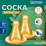 Соска Курносики латекс (медленный поток)