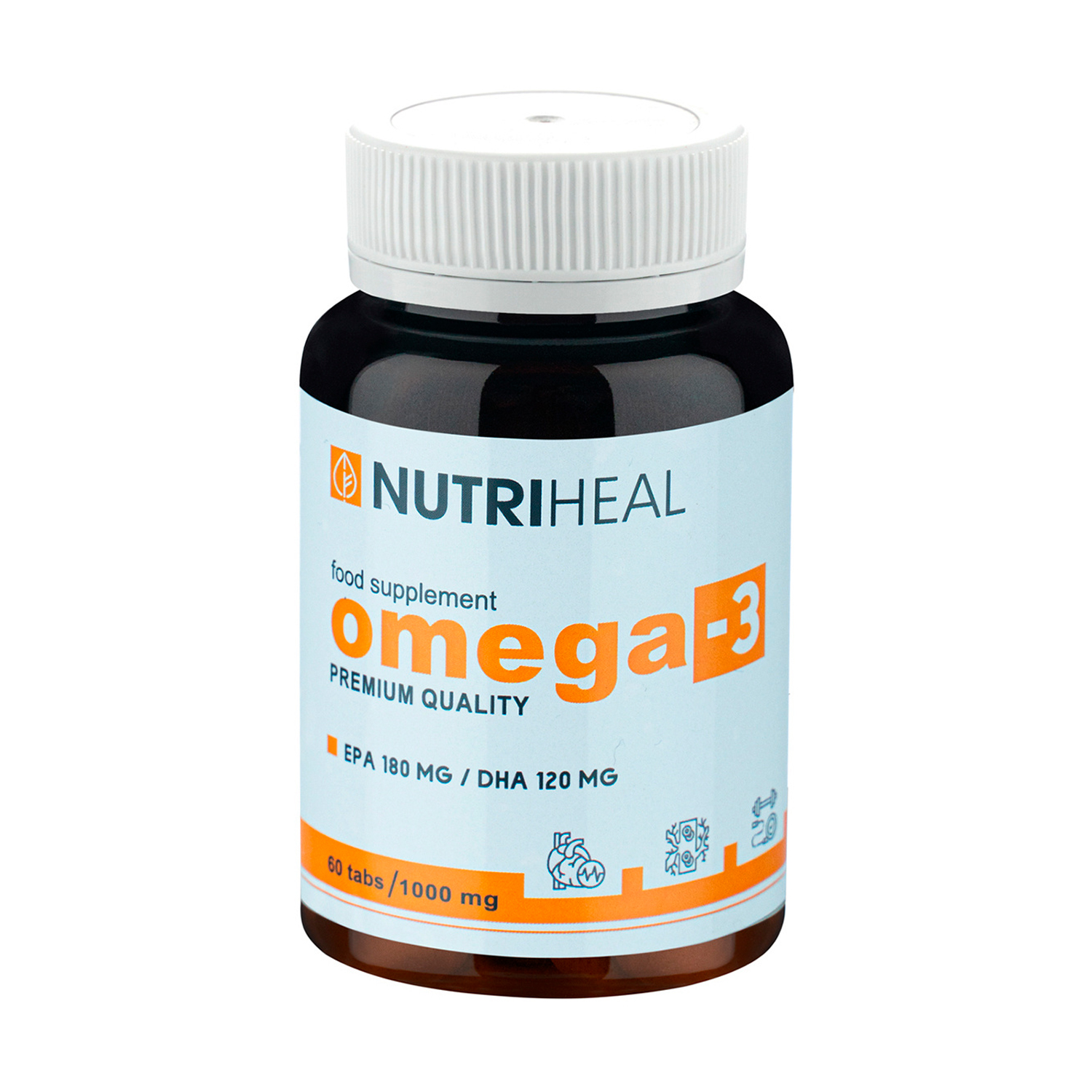 Биологически активная добавка Nutriheal Omega-3 60 капсул - фото 1