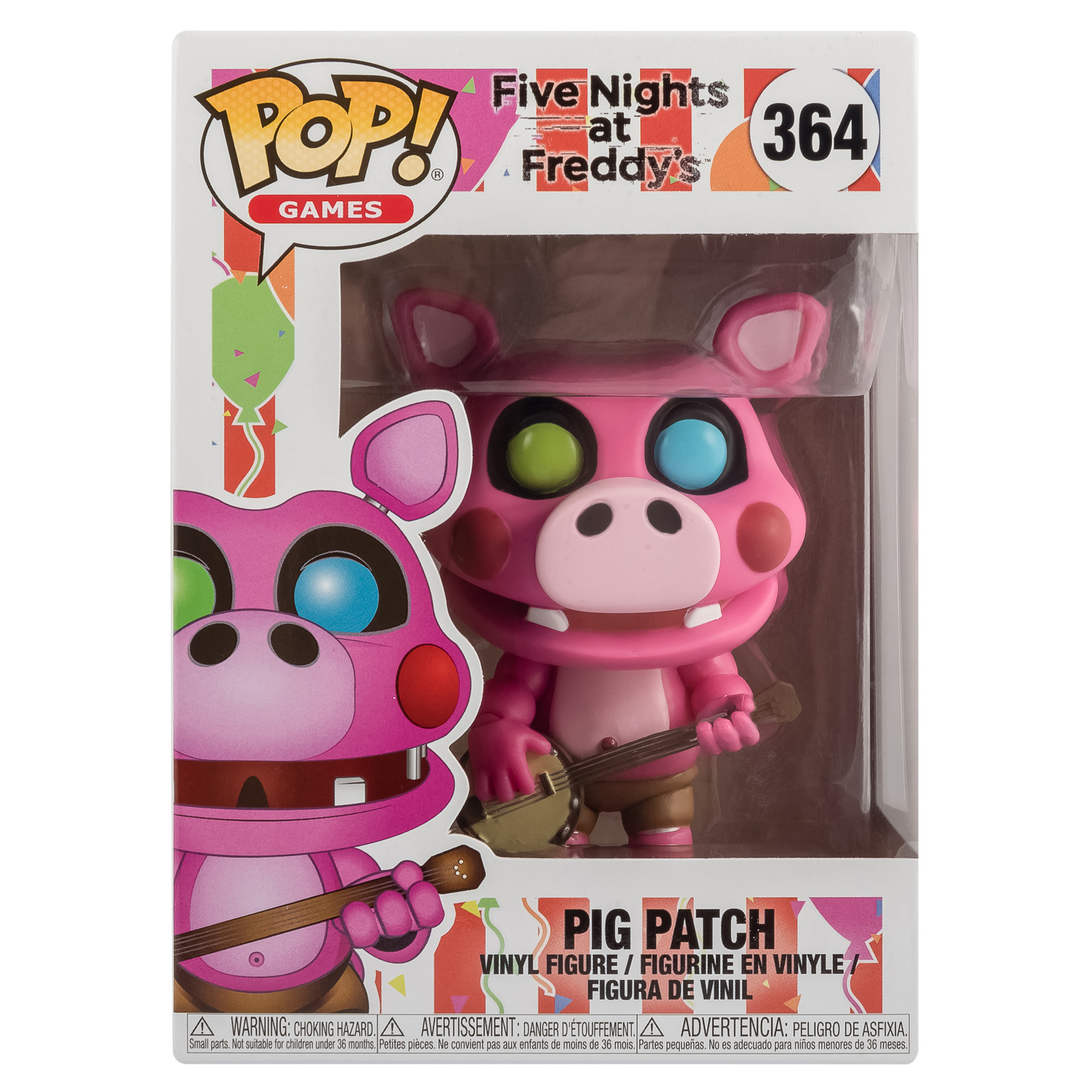 Фигурка Funko Pop vinyl Fnaf pizza Pigpatch купить по цене 1299 ₽ в  интернет-магазине Детский мир