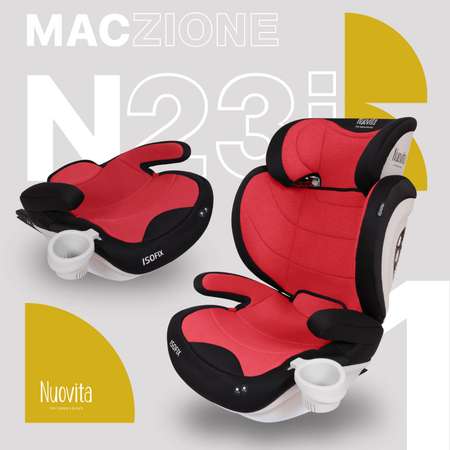 Детское автокресло Nuovita Maczione N23i-1 Красный