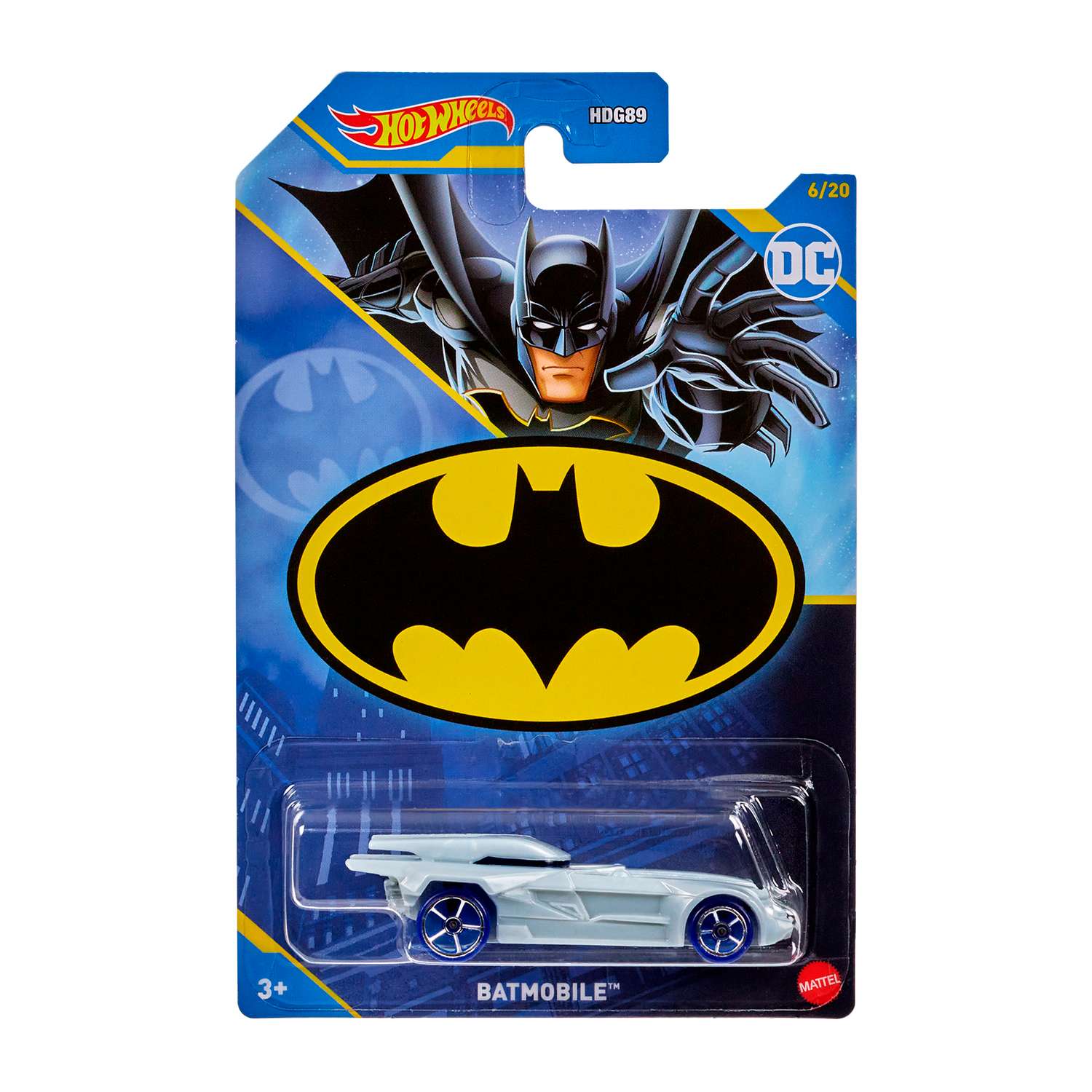 Машинка 1 шт Hot Wheels коллекция Бэтмен Batmobile HDG89-HLK60 - фото 1