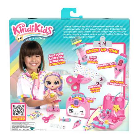 Набор игровой KindiKids Чемодан доктора 39208