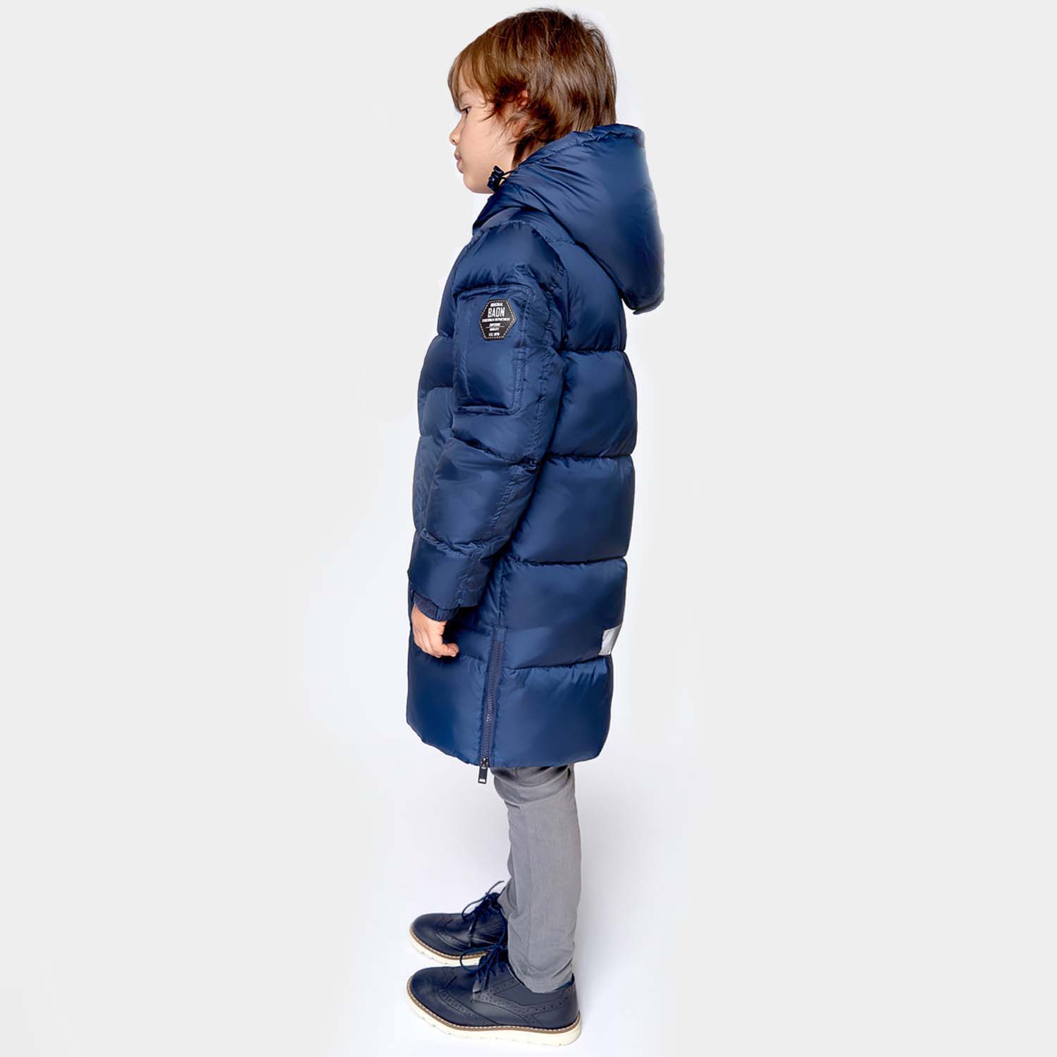 Пуховик Baon BK509506 / DEEP NAVY - фото 4