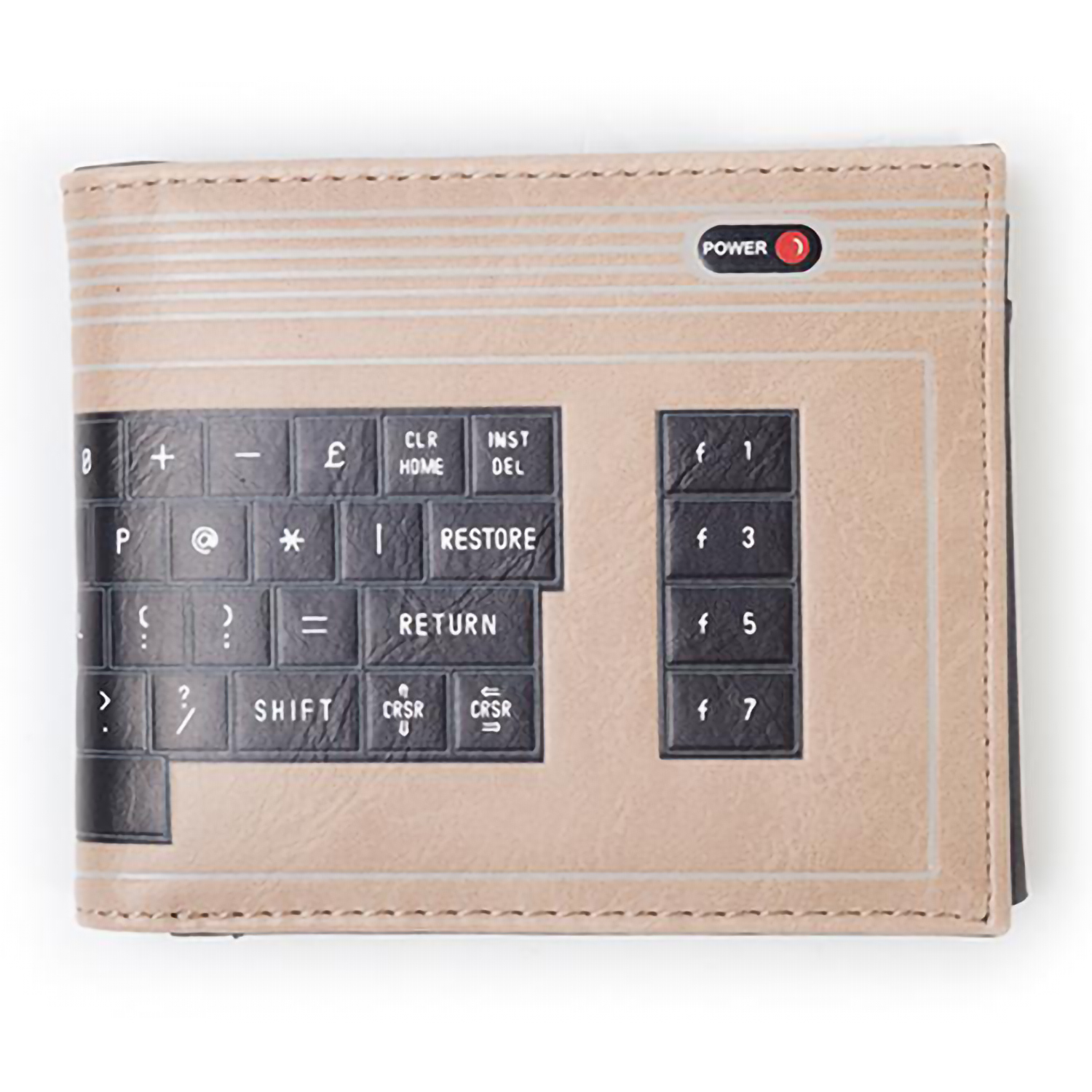 Кошелек Difuzed THE C64 C64 Keyboard Bifold Wallet MW657675C64 - фото 1