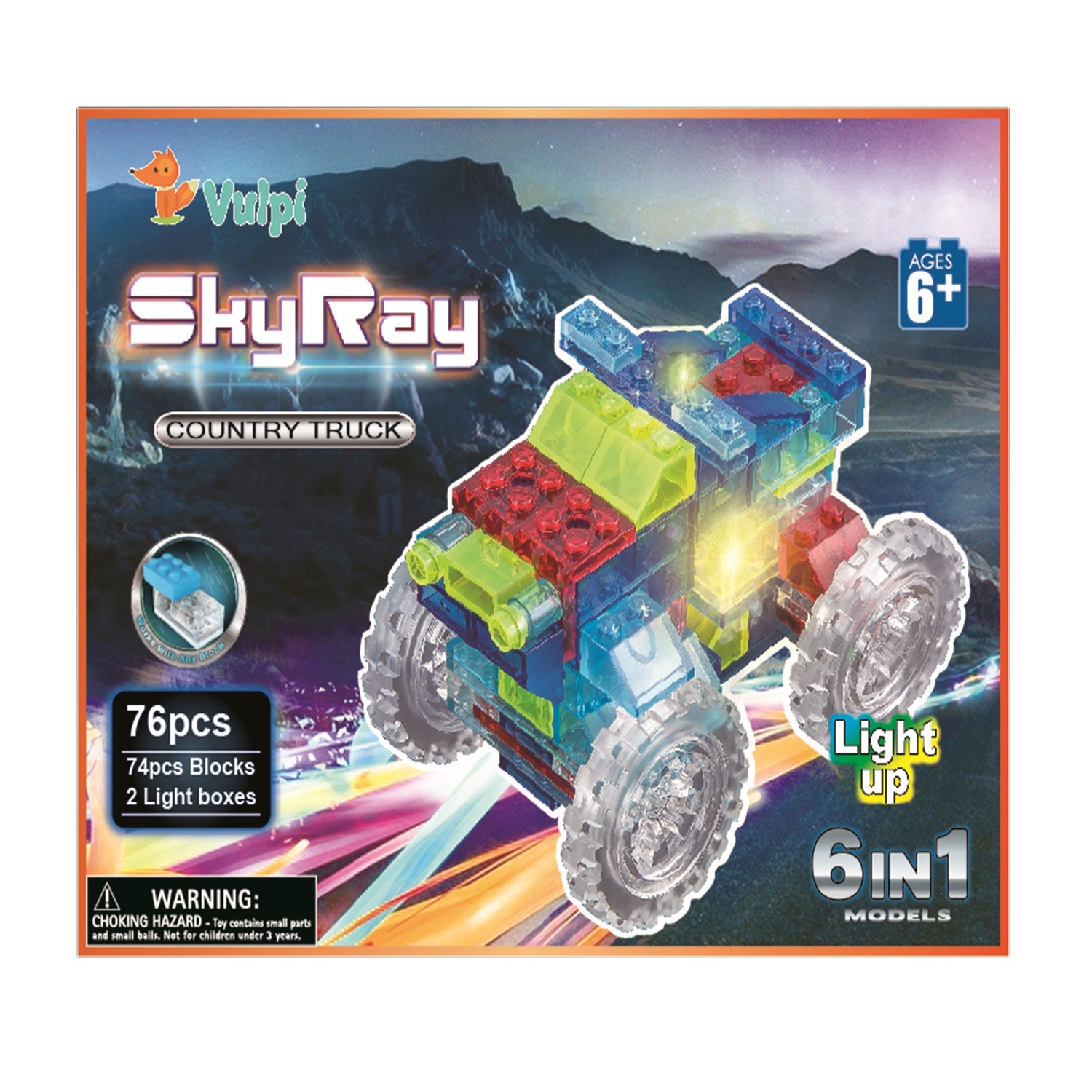 Конструктор Sky Ray Внедорожник 6 в 1 - фото 2