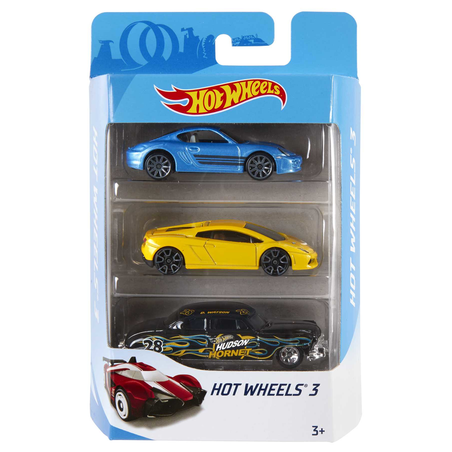 Игровой набор Hot Wheels Basic без механизмов в ассортименте K5904 - фото 6