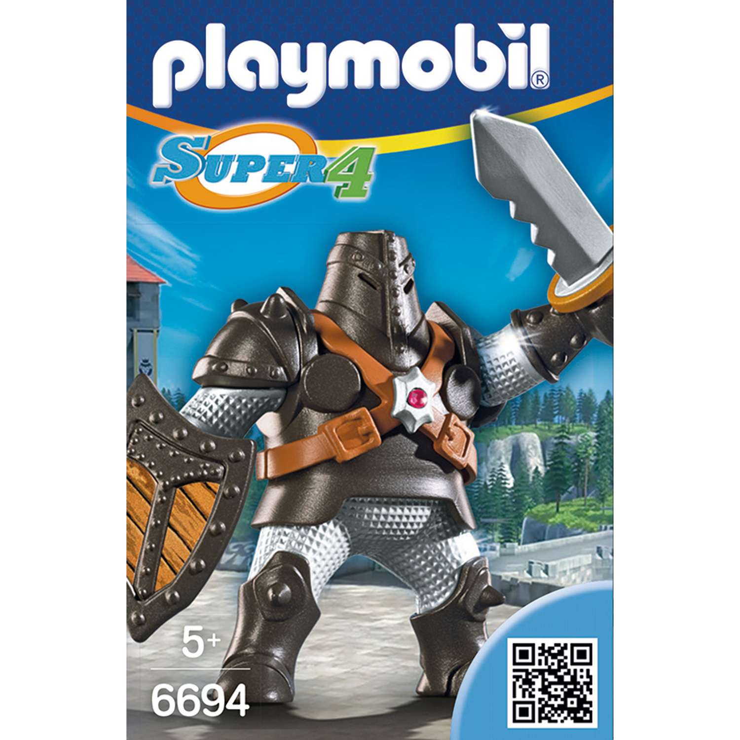 Конструктор Playmobil Супер4. Черный Колосс - фото 4