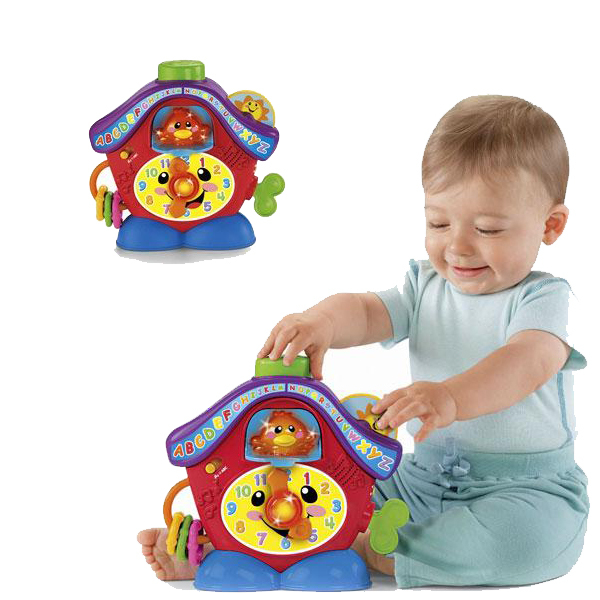 Часы с кукушкой Fisher Price Смейся и учись - фото 2