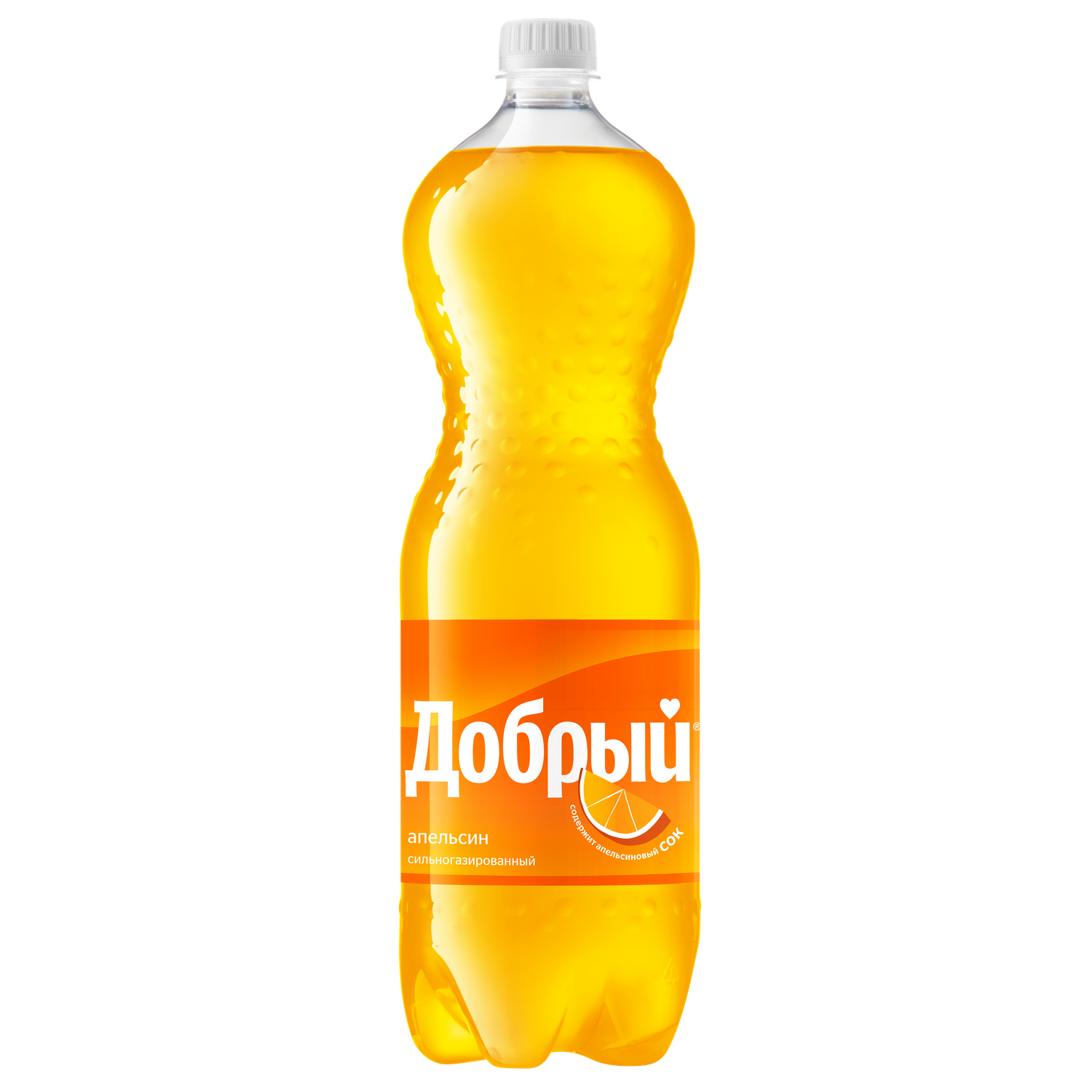 Напиток Добрый газированный апельсин 1.5л - фото 1