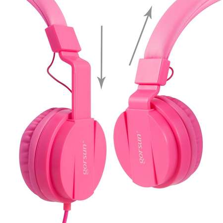 Наушники Детские Gorsun GS-778 pink