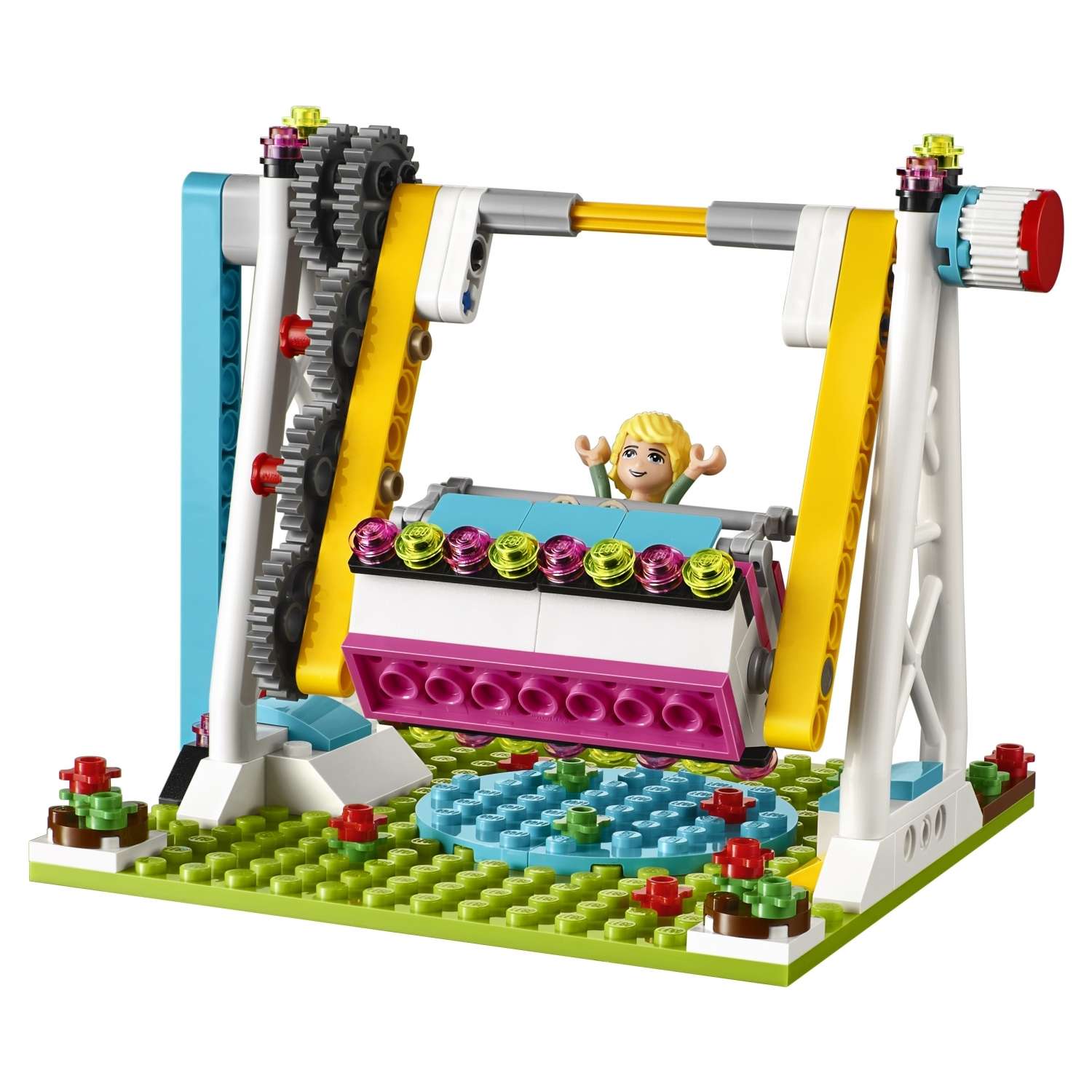 Конструктор LEGO Friends Парк развлечений: аттракцион «Автодром» (41133) - фото 10