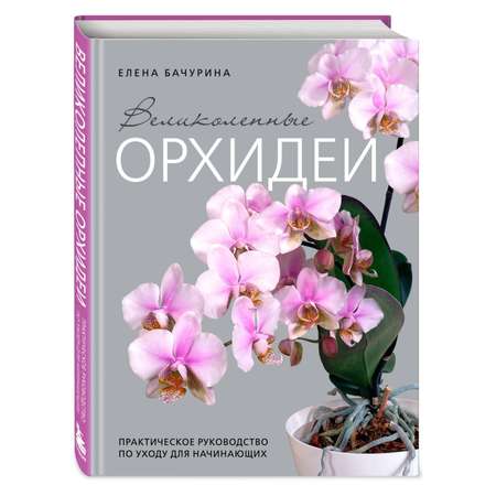 Книга БОМБОРА Великолепные орхидеи. Практичное руководство по уходу для начинающих