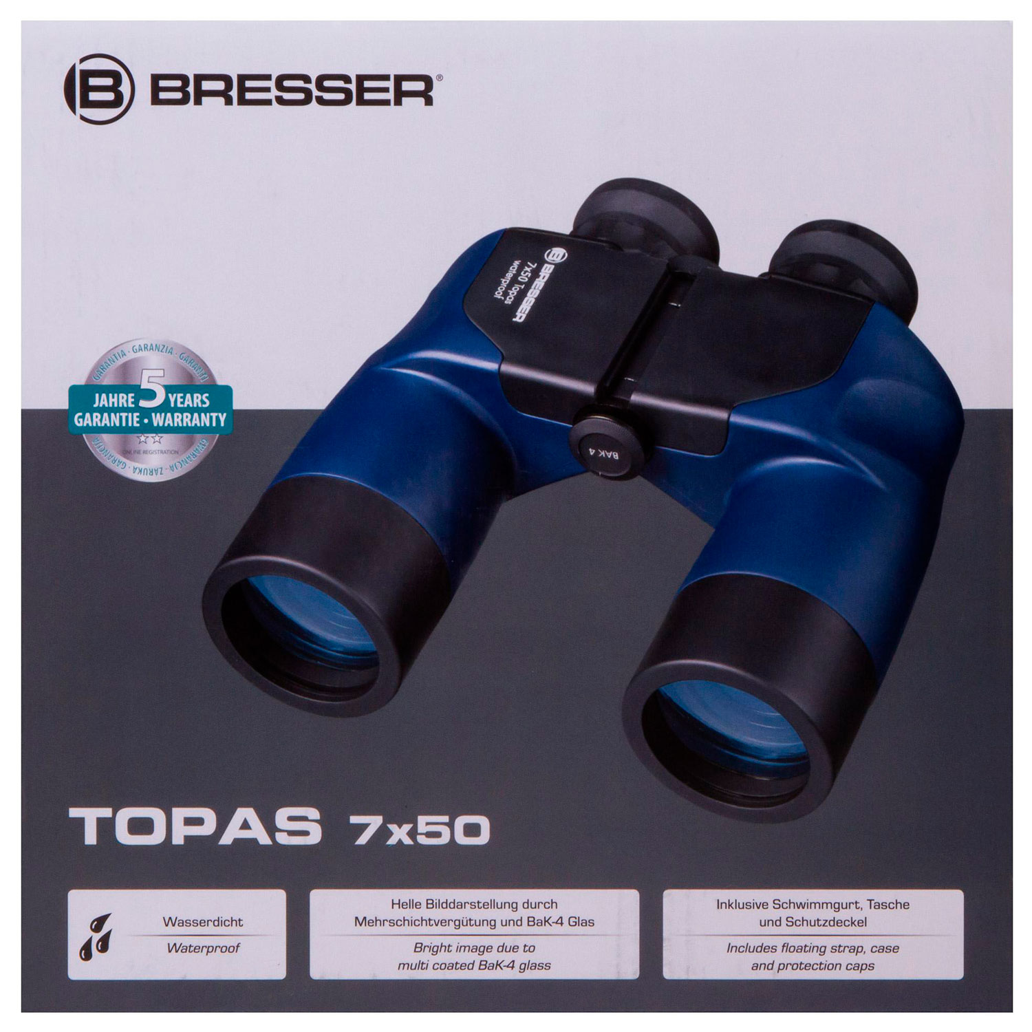 Бинокль Bresser Topas 7x50 WP - фото 15