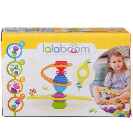 Развивающая игрушка LALABOOM Комплект соединителей 10 предметов