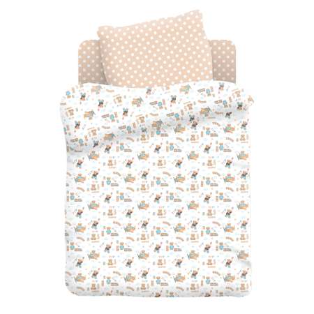 Комплект постельного белья JUNO Маленькие мишки 3предмета 711976