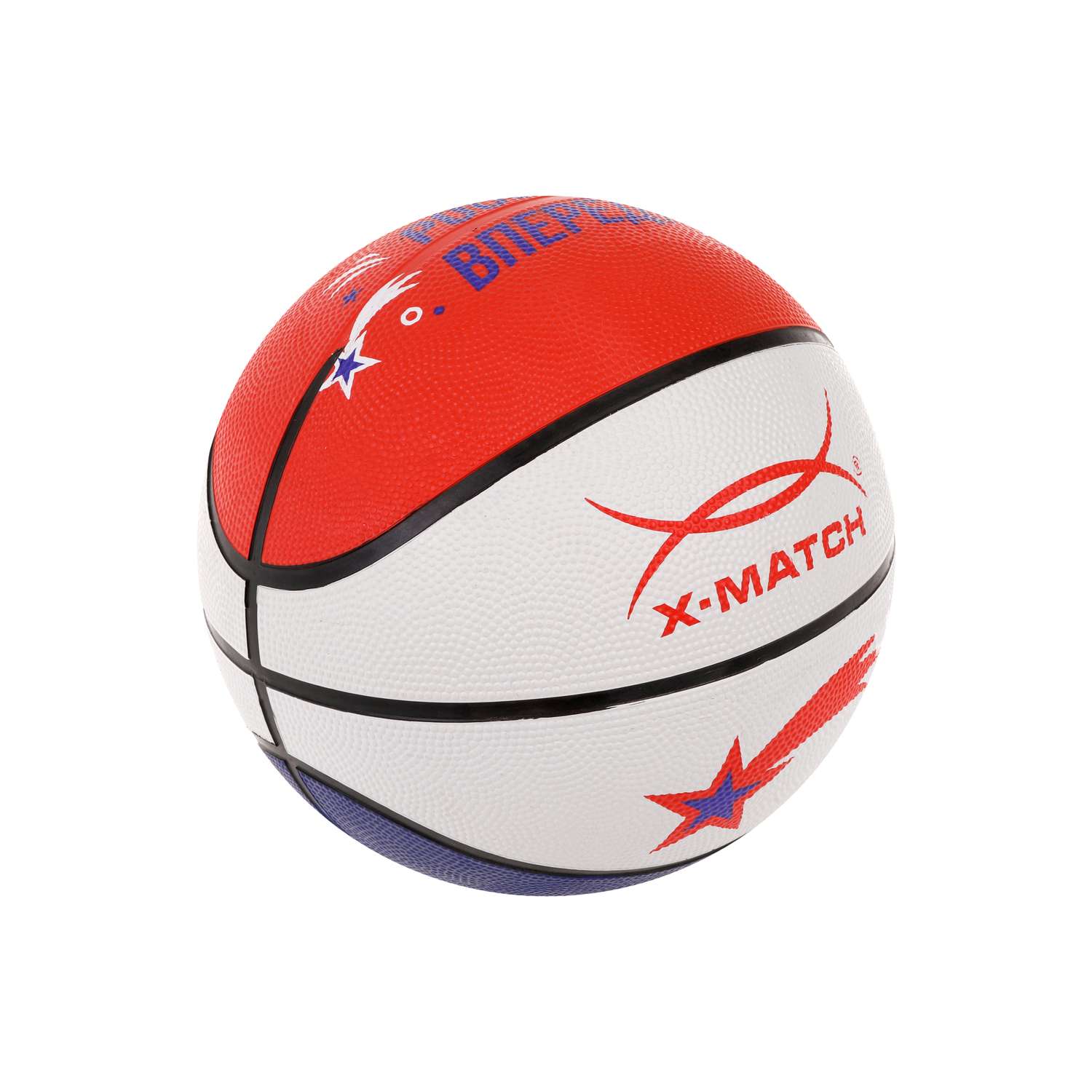 Мяч баскетбольный X-Match размер 7 резина - фото 4