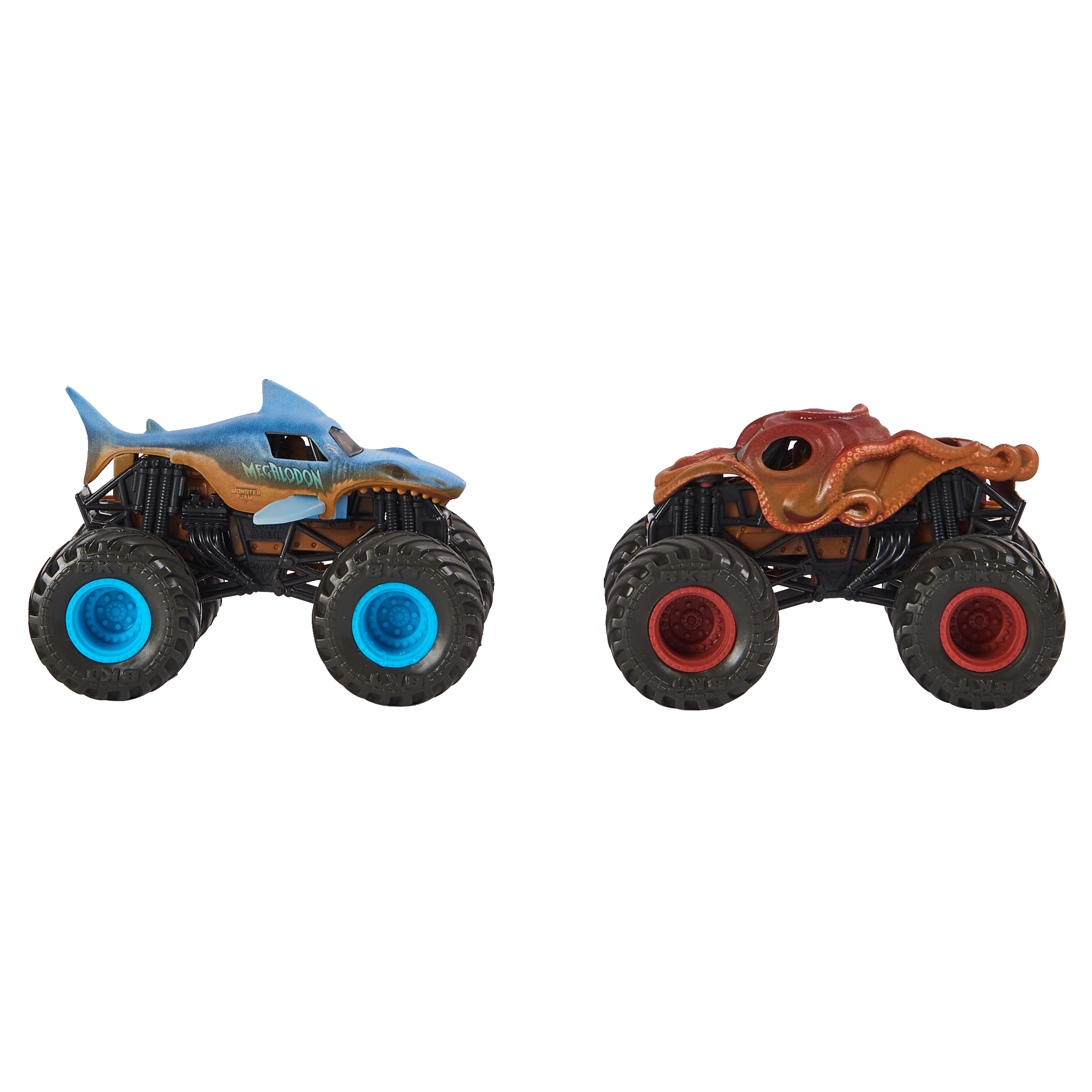 Машинки Monster Jam 1:64 MegalodonVsOcton8er 6044943/20129426 купить по  цене 599 ₽ в интернет-магазине Детский мир