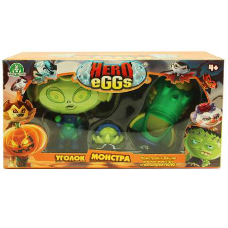 Фигурка игровая Hero Eggs Монстры Ален+игровое поле+аксессуар 04154